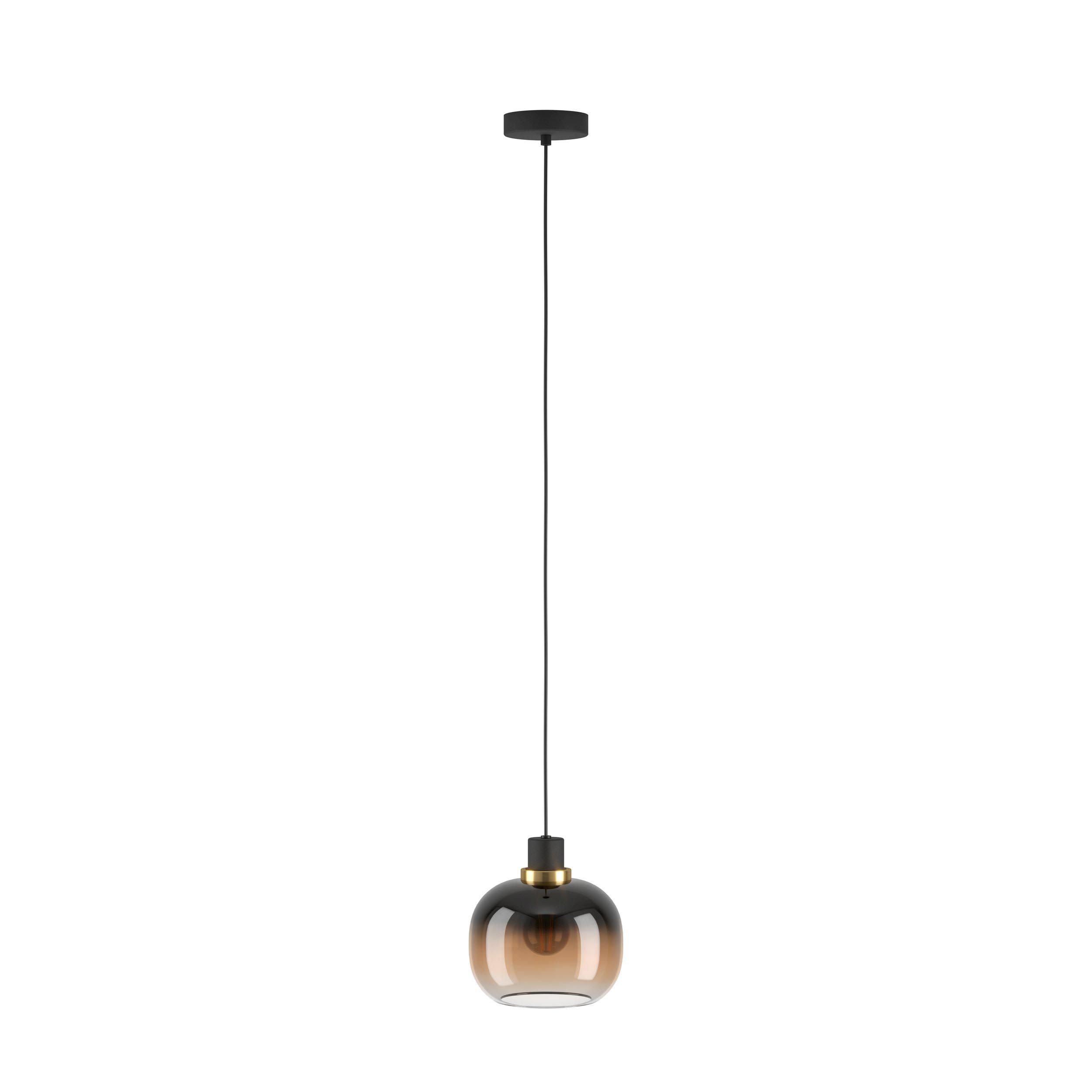 Suspension OILELLA noir/marron Ø19cm