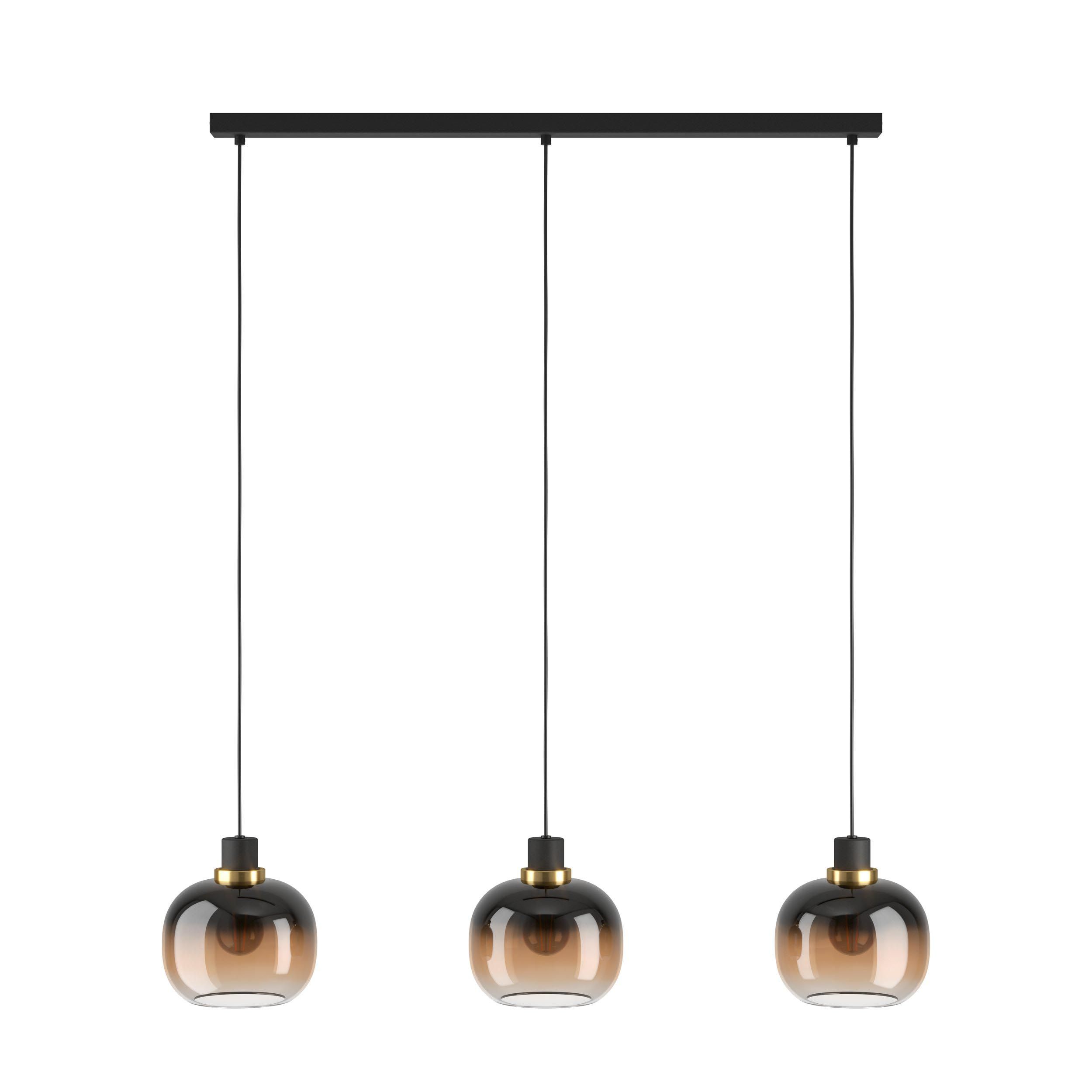 Suspension OILELLA noir/marron L95cm