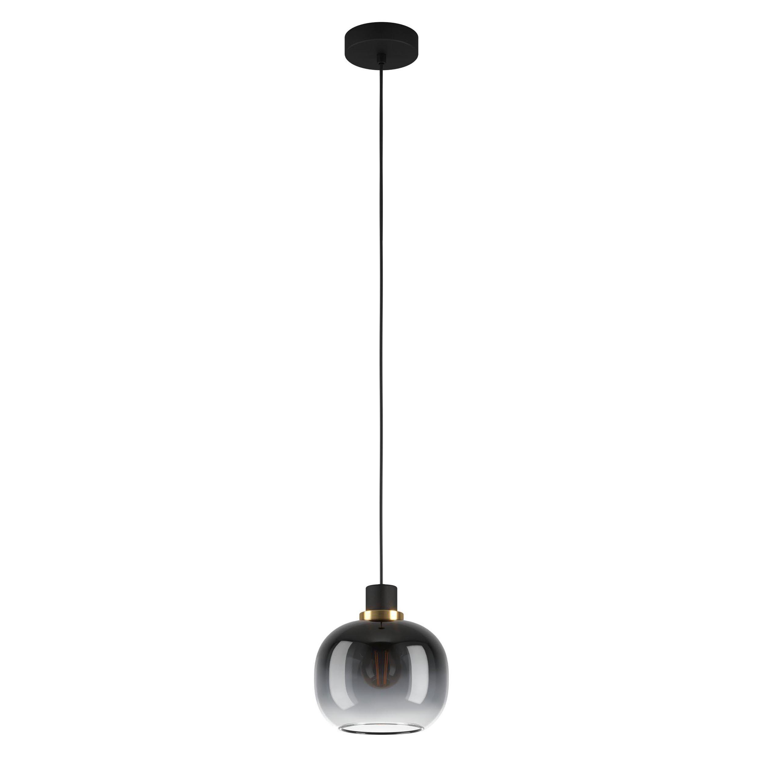 Suspension OILELLA noir/gris Ø19cm
