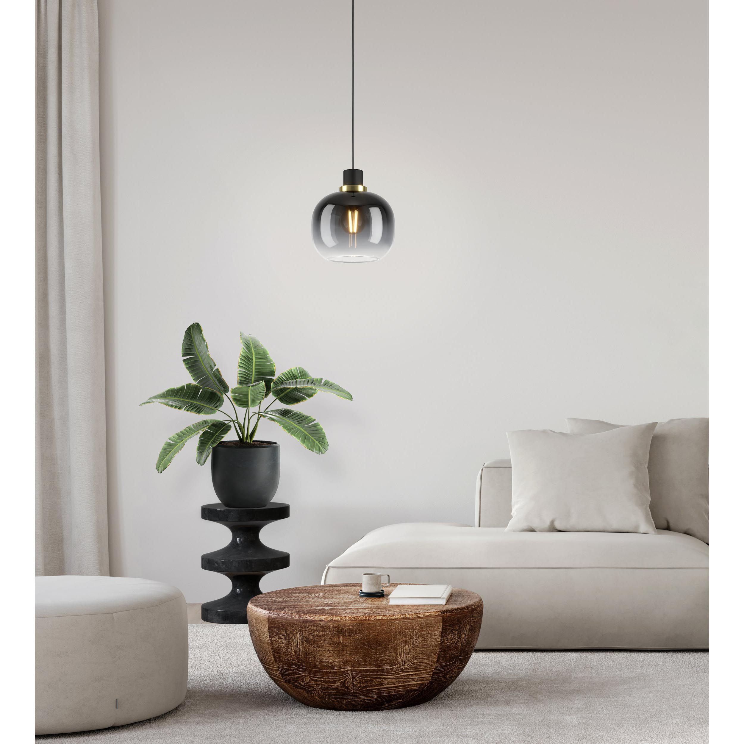 Suspension OILELLA noir/gris Ø19cm