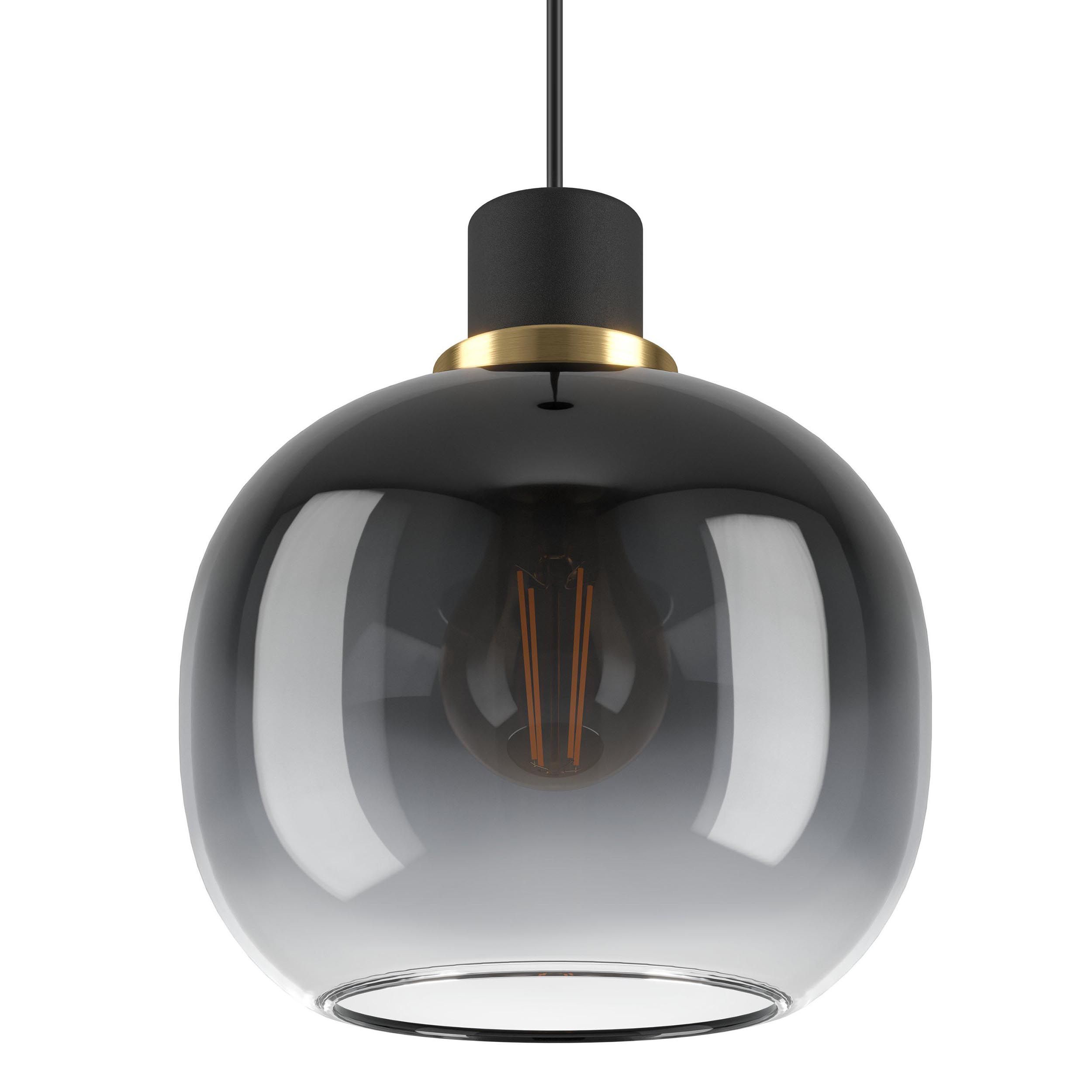 Suspension OILELLA noir/gris Ø19cm