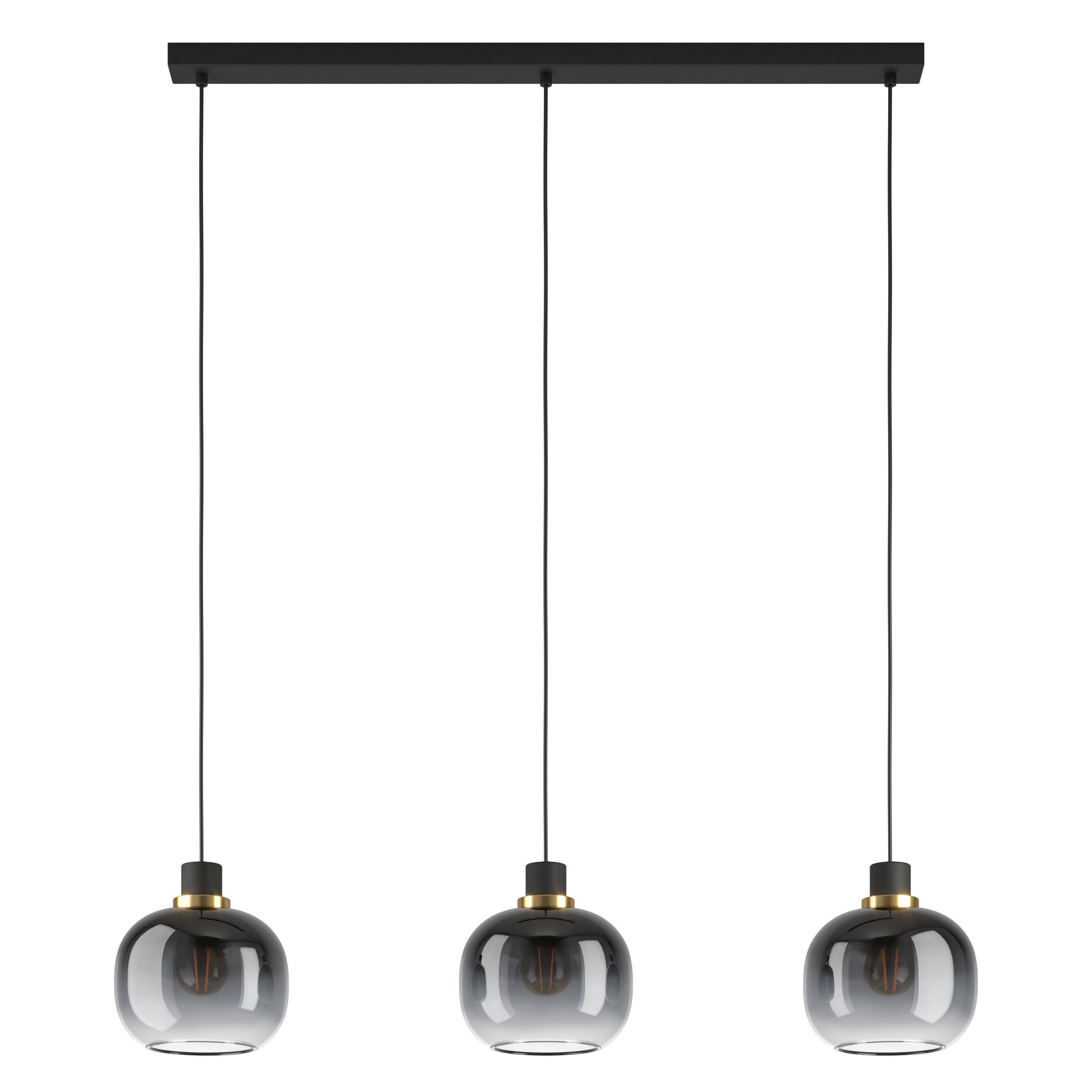 Suspension OILELLA noir/gris L95cm