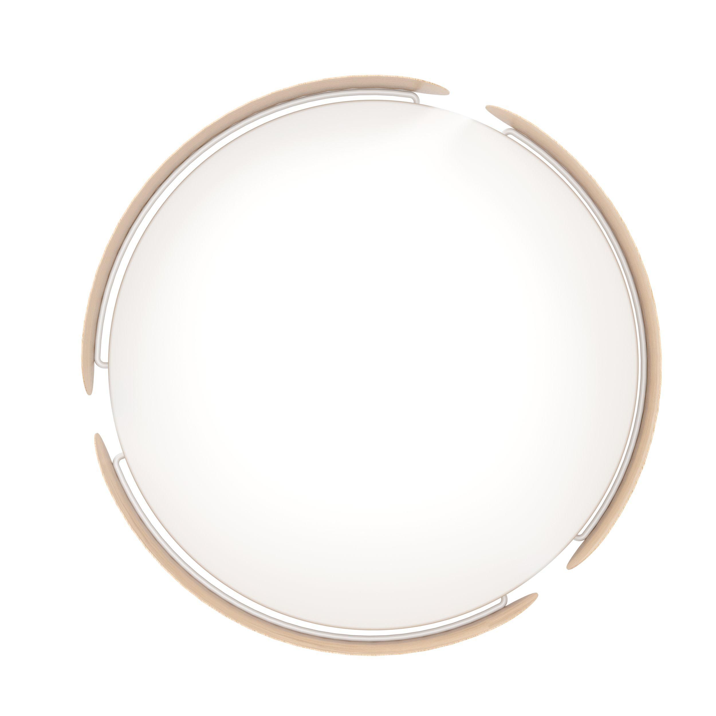 Plafonnier LED VALCASOTTO blanc Ø37cm
