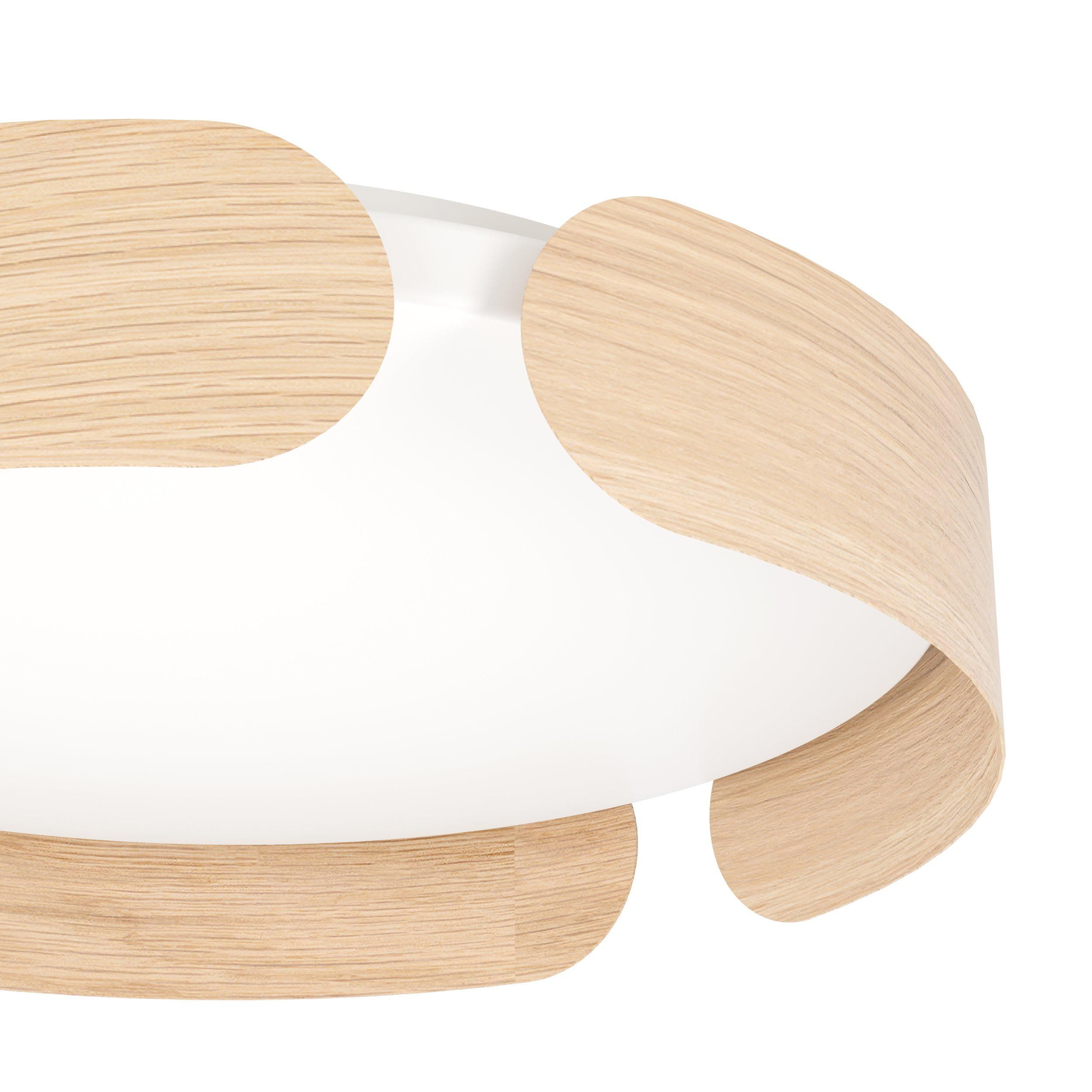 Plafonnier LED VALCASOTTO blanc Ø37cm