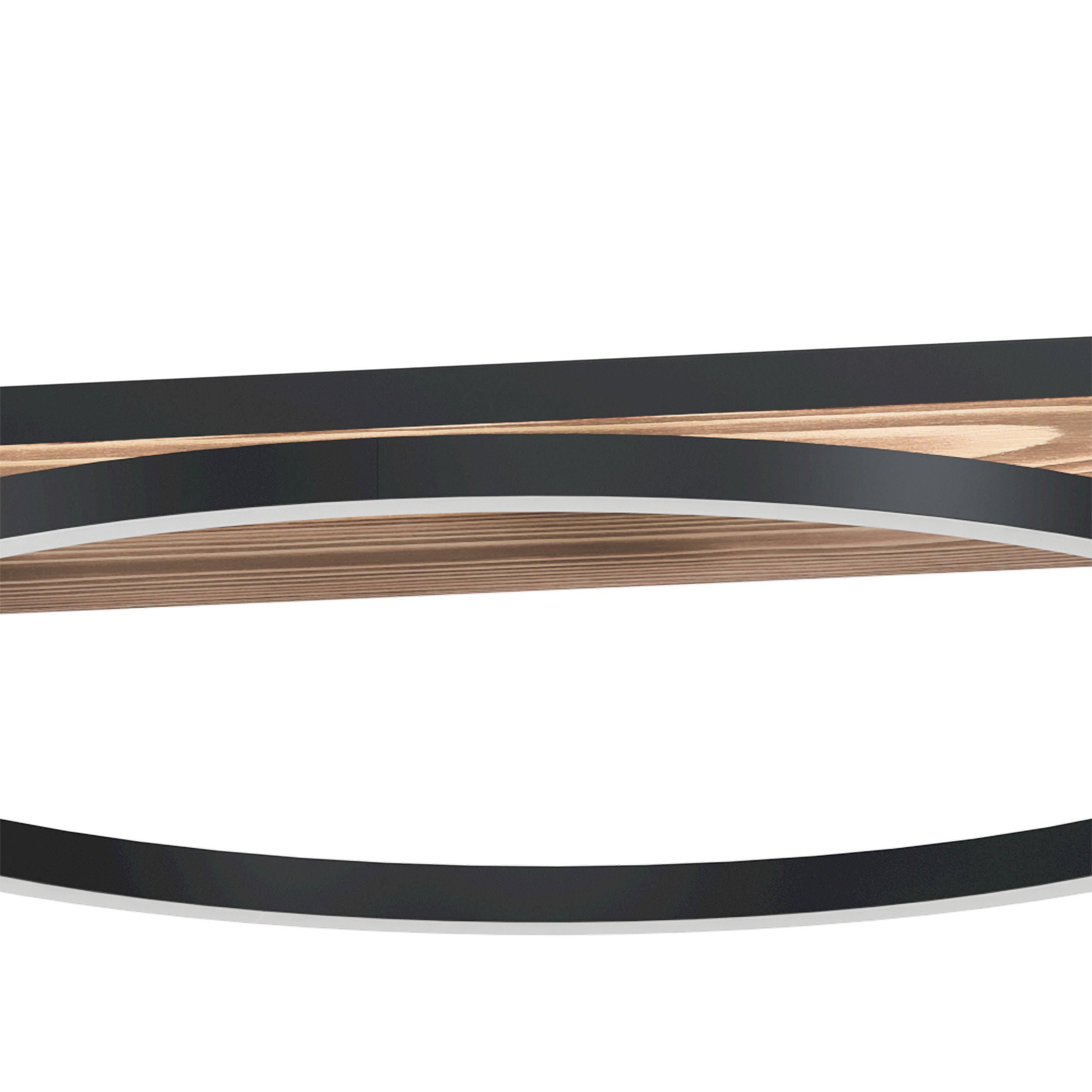 Suspension LED BOYAL bois/marron L101cm