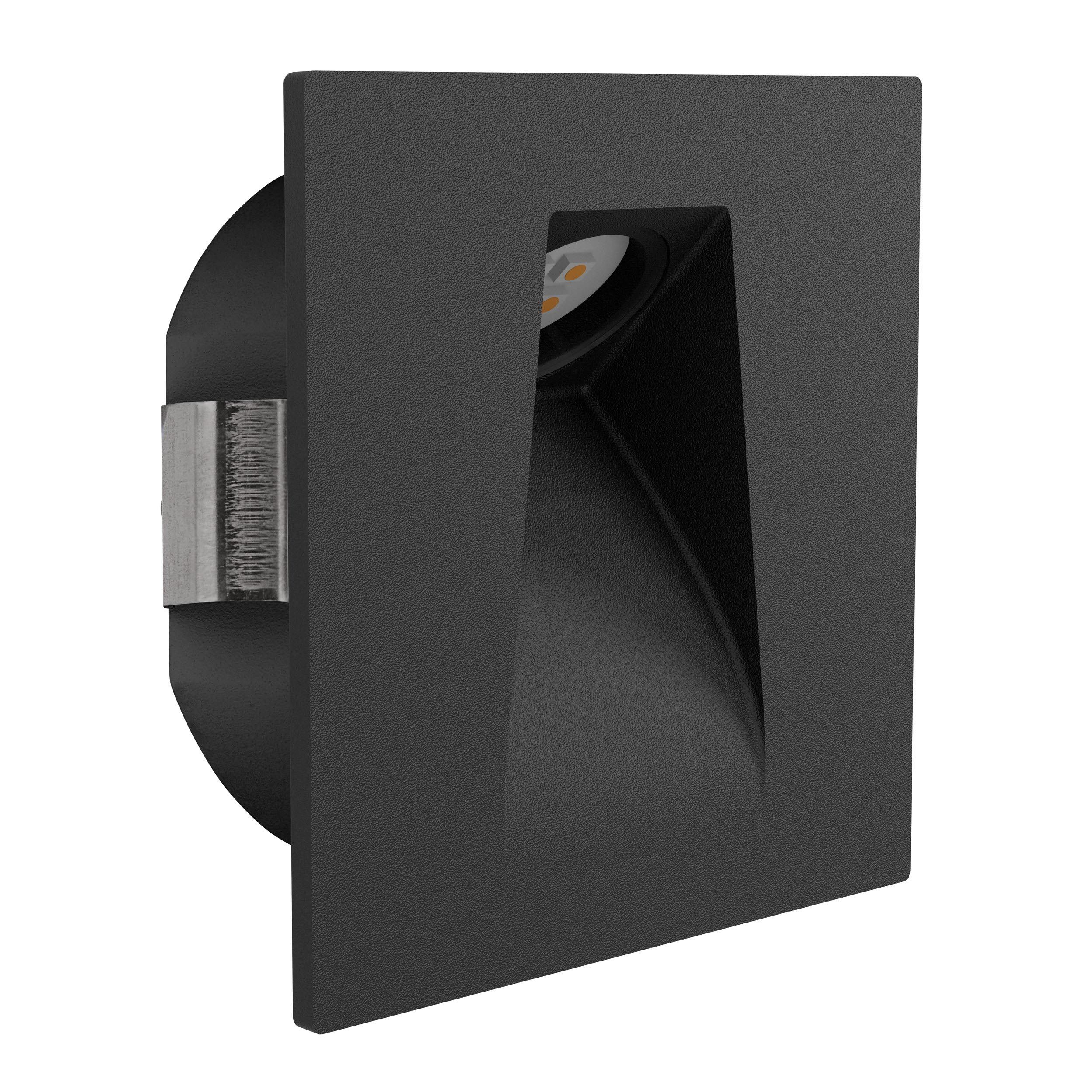 Spot LED MECINOS noir Ø8cm