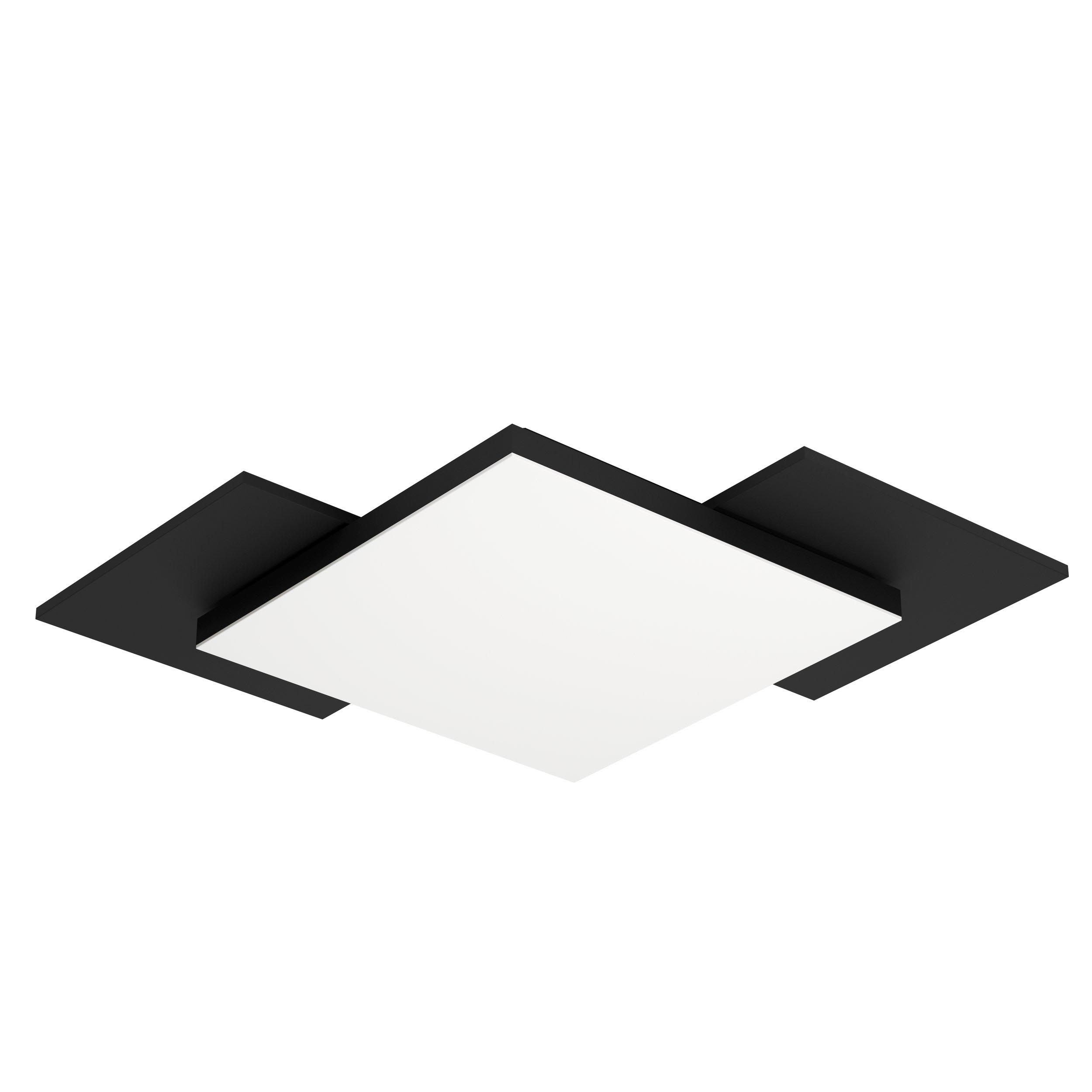 Plafonnier LED TAMURIA noir L28,5cm