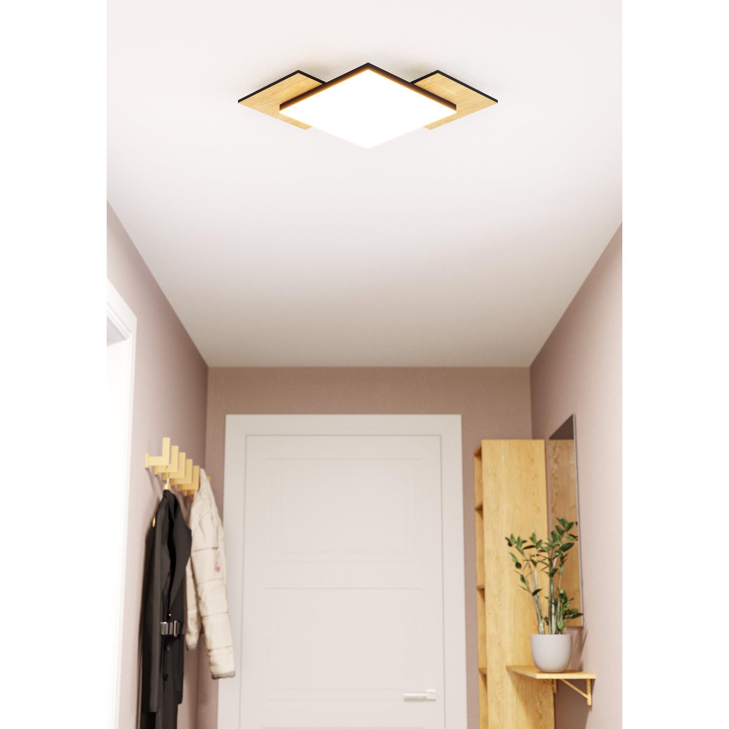 Plafonnier LED TAMURIA noir L28,5cm