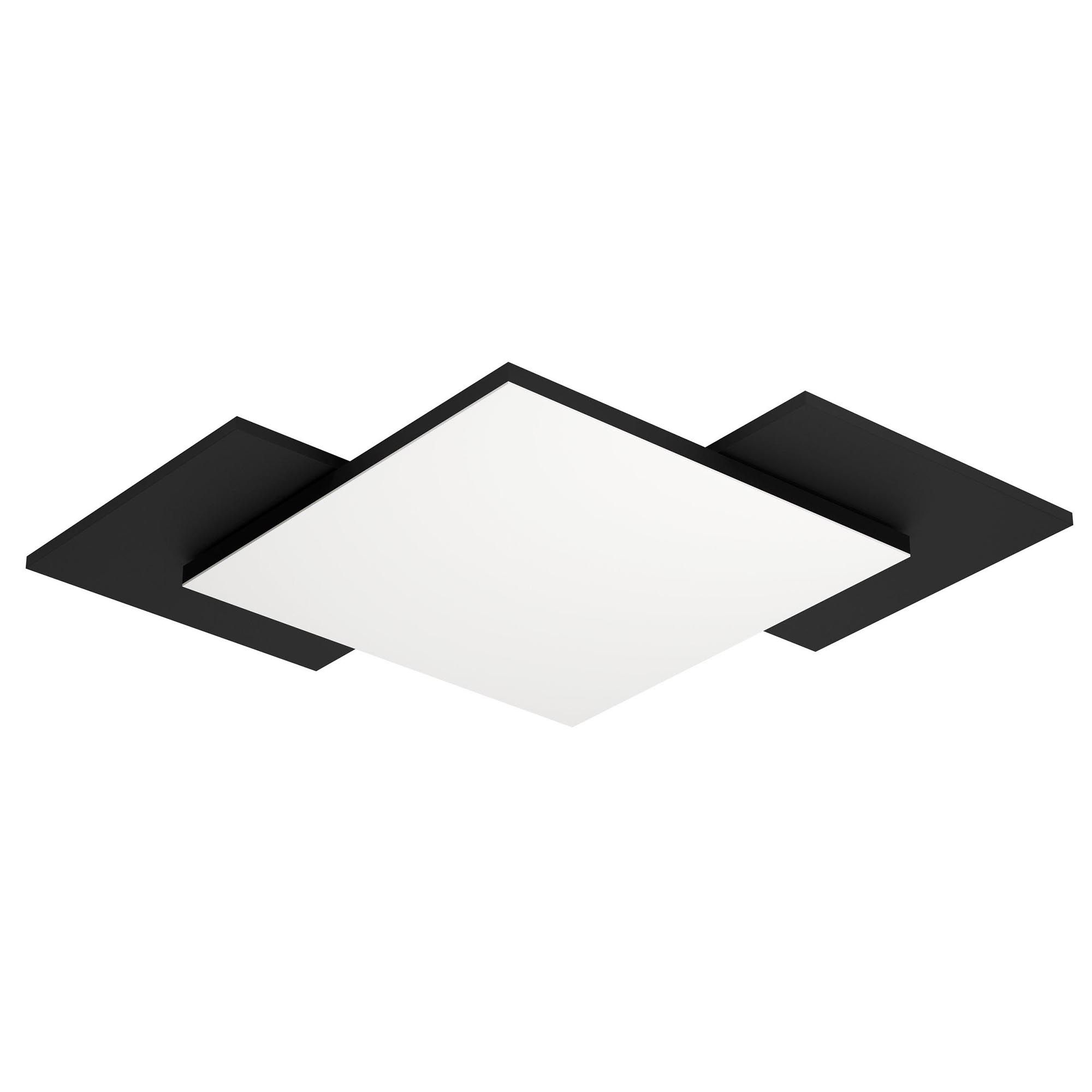 Plafonnier LED TAMURIA noir L43,5cm