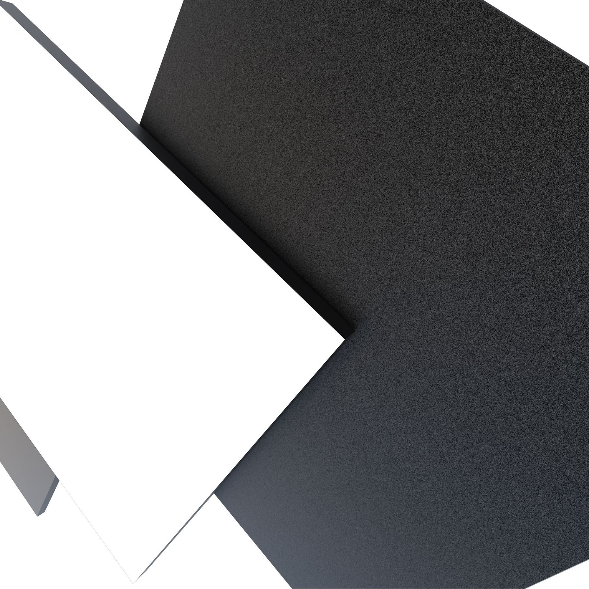 Plafonnier LED TAMURIA noir L43,5cm