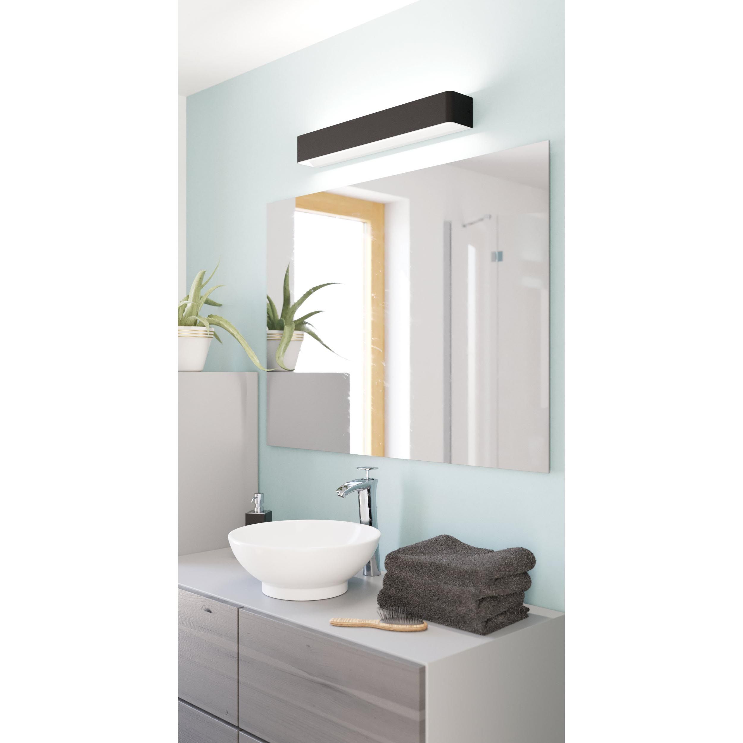 Applique LED SANIA 5 noir L62cm