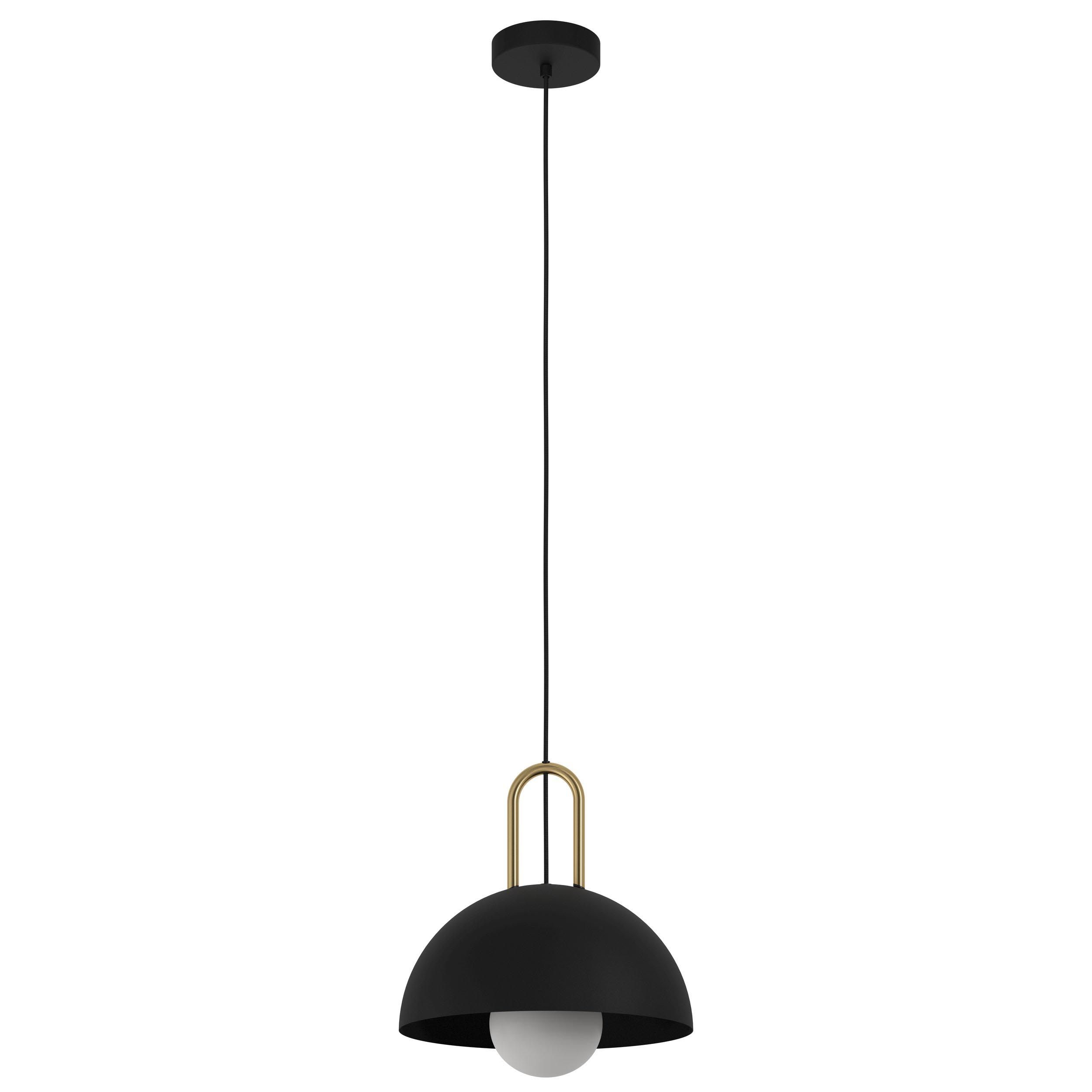 Suspension CALMANERA noir Ø32,5cm