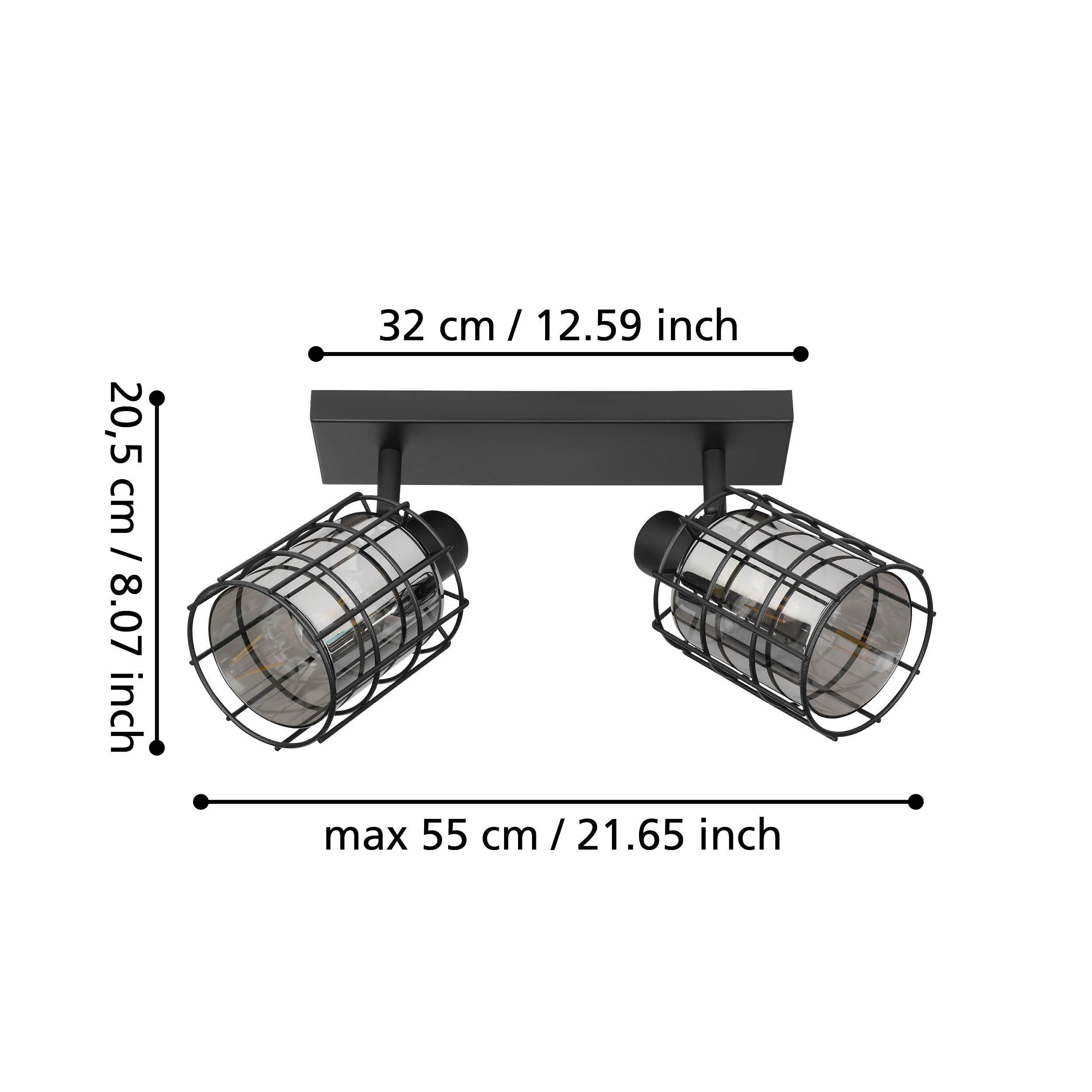 Réglette CONSACA noir H20,5cm