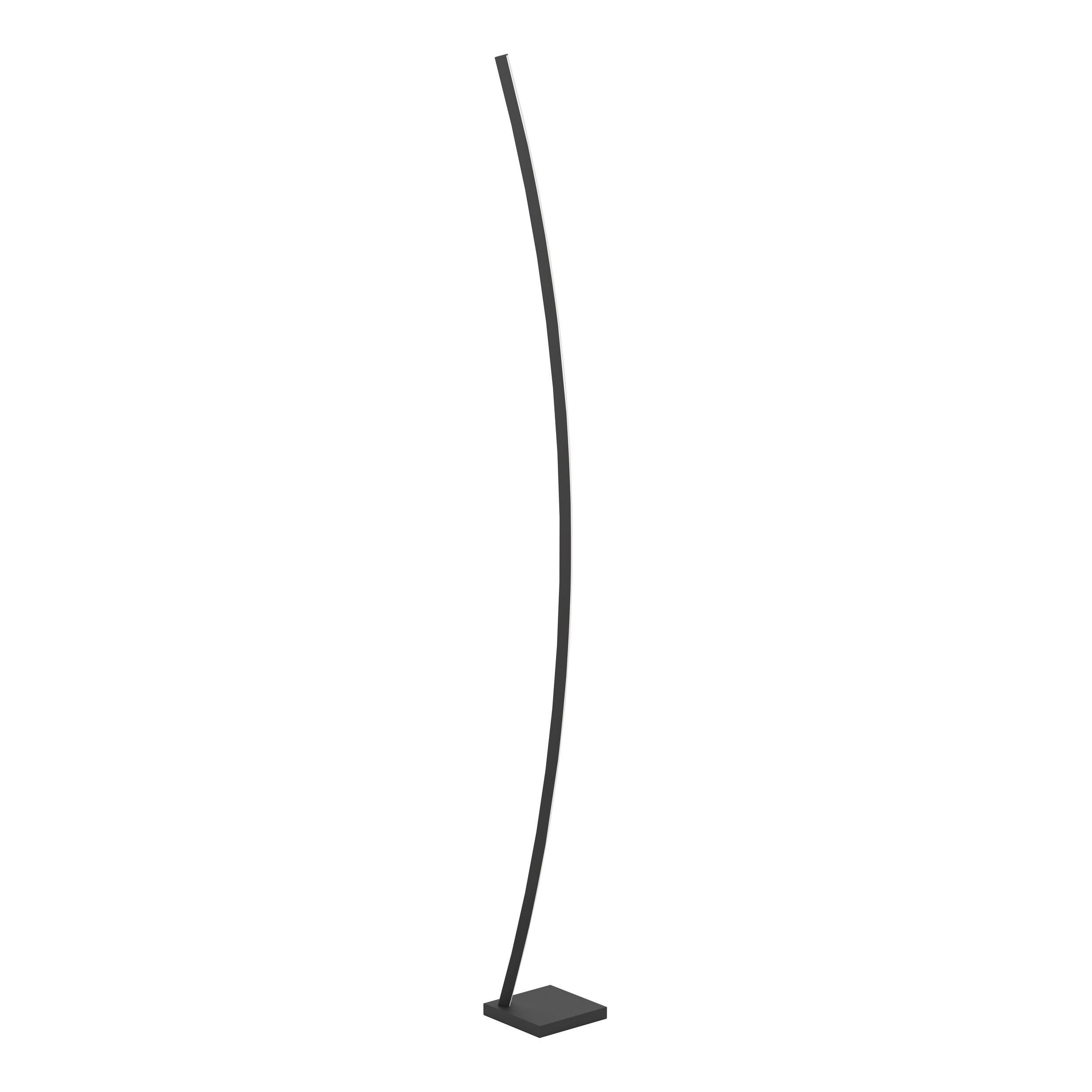 Lampadaire LED PICACHA noir H163cm
