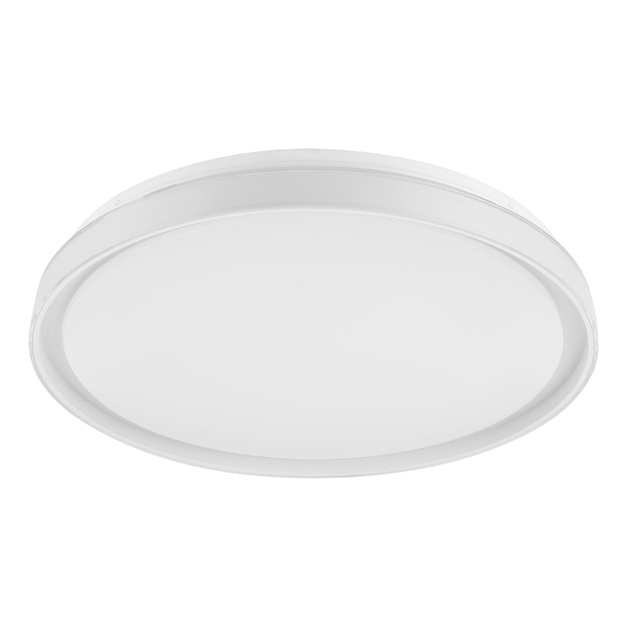 Plafonnier métal blanc SELUCI LED INT 4X10W