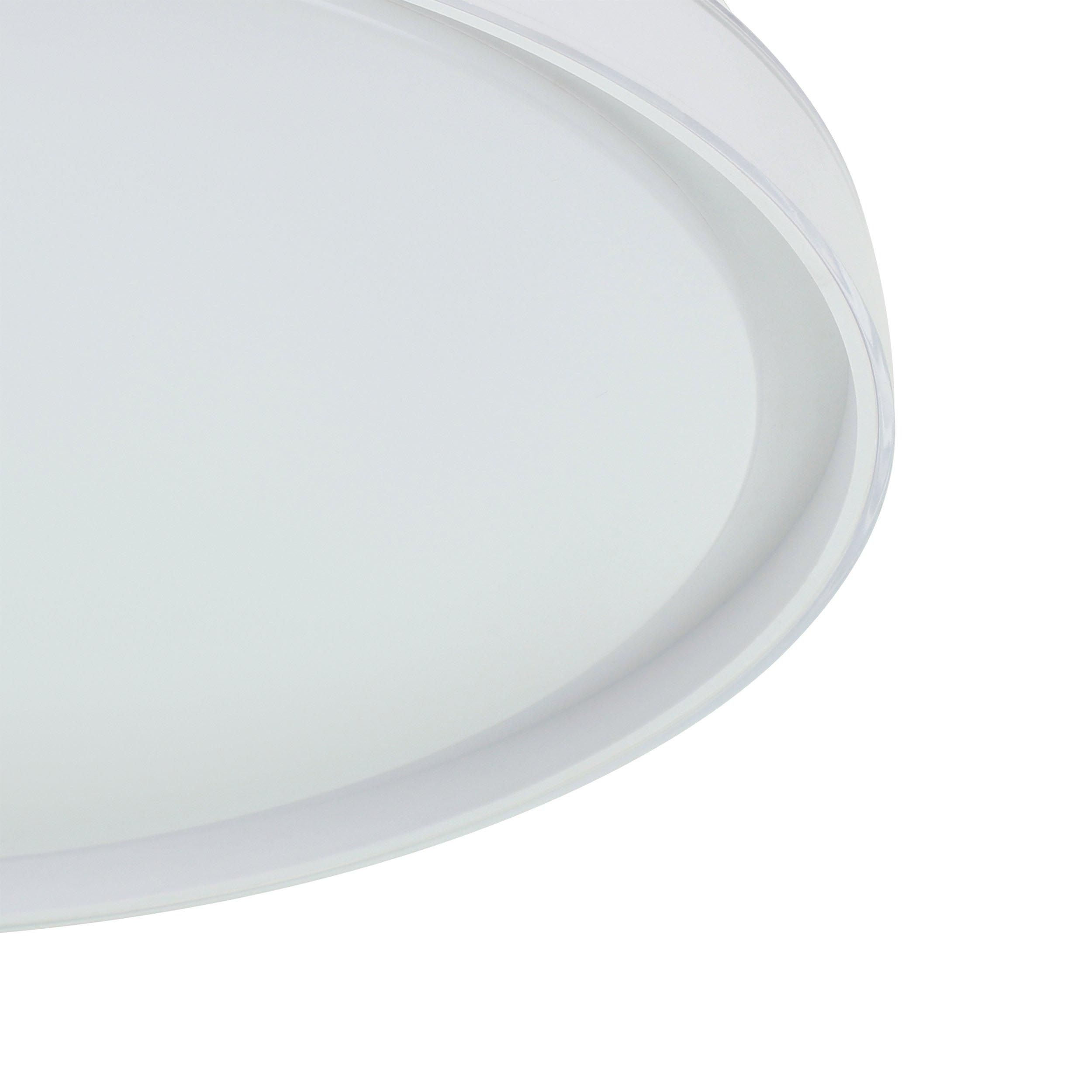 Plafonnier métal blanc SELUCI LED INT 4X10W