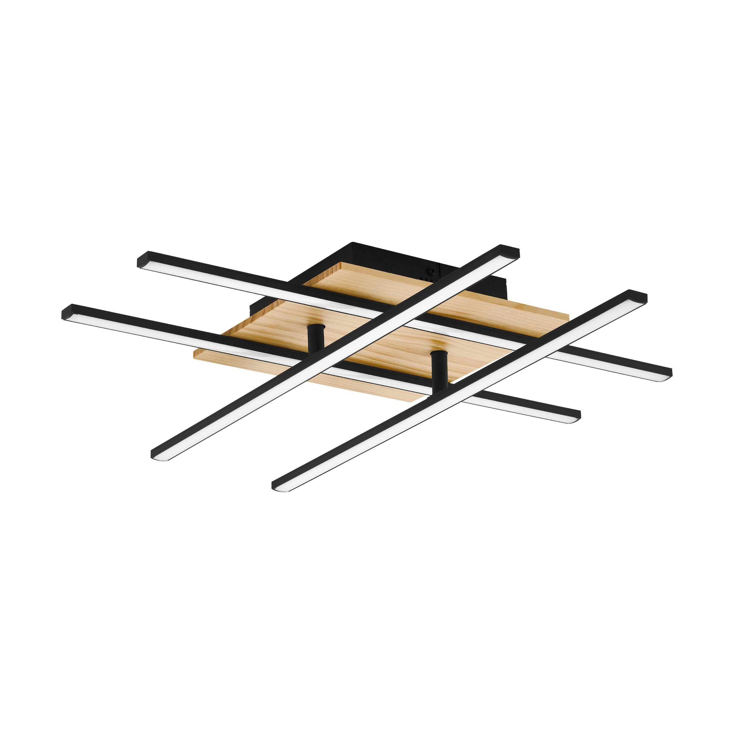 Plafonnier LED MARINELLO 1 noir Ø50cm