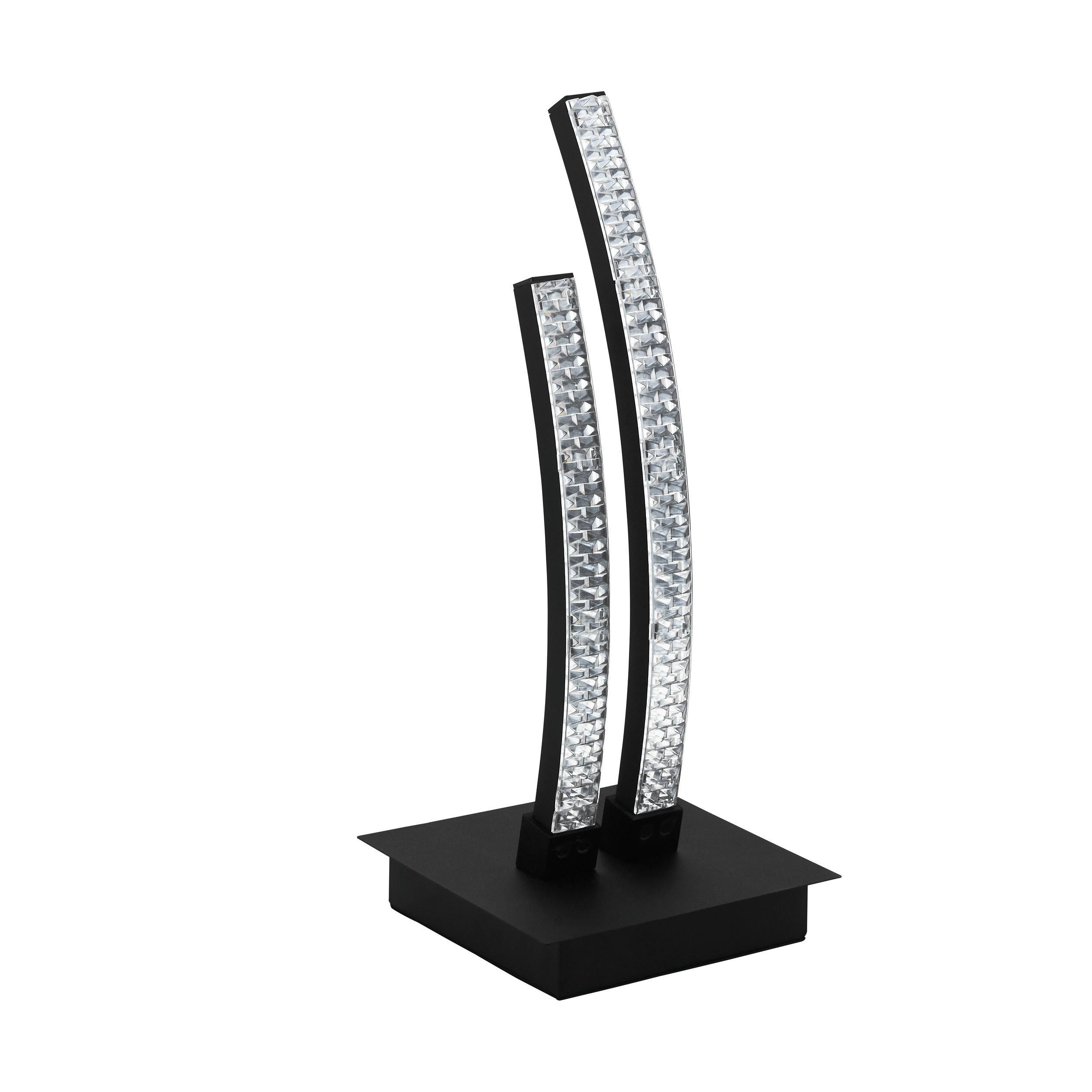 Lampe à poser LED LEJIAS noir H33cm