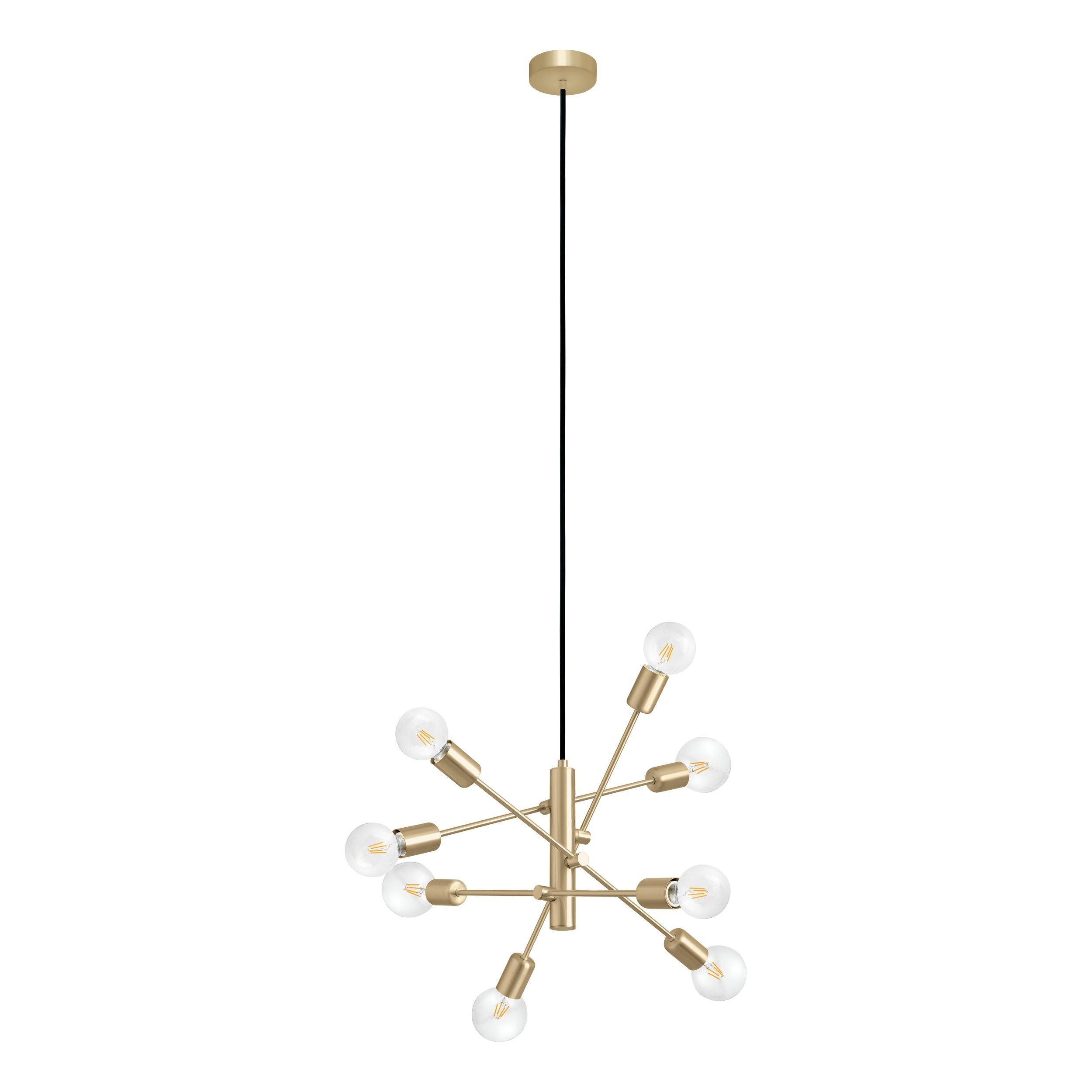 Suspension métal laiton GRADOLI 1 E27 8X40W