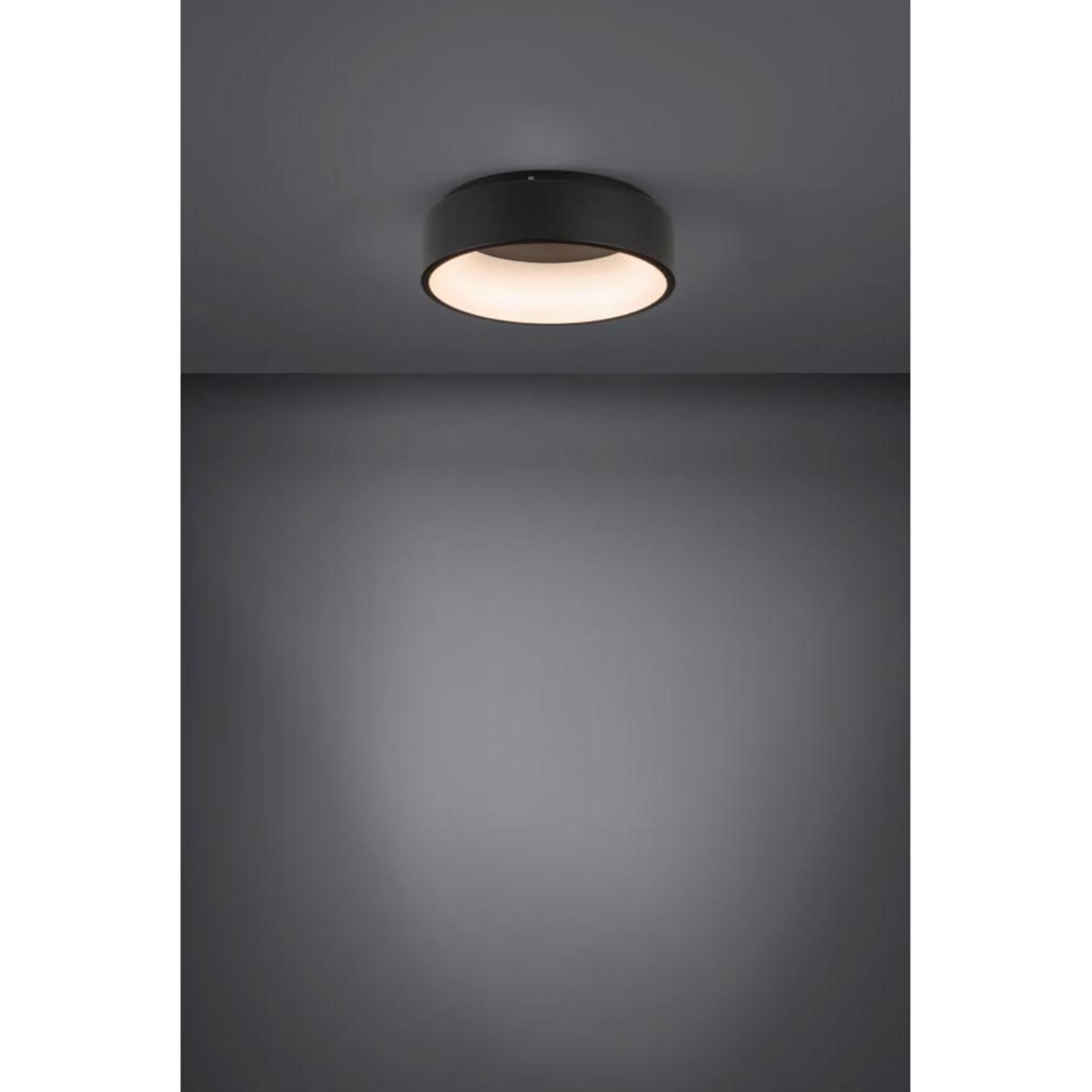 Plafonnier plastique noir MARGHERA 2 LED INT 3X25,5W