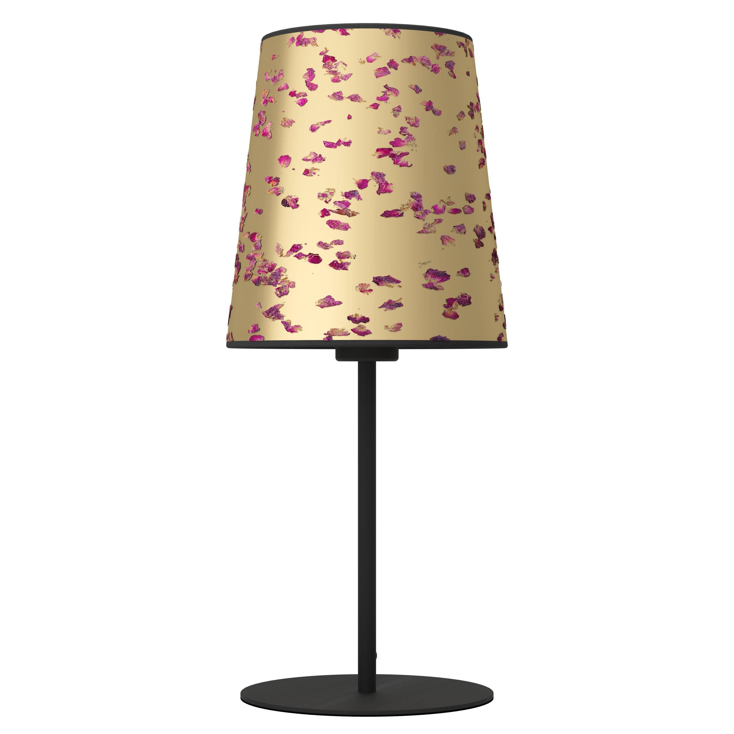 Lampe de table papier doré CASTUERA E27 1X25W