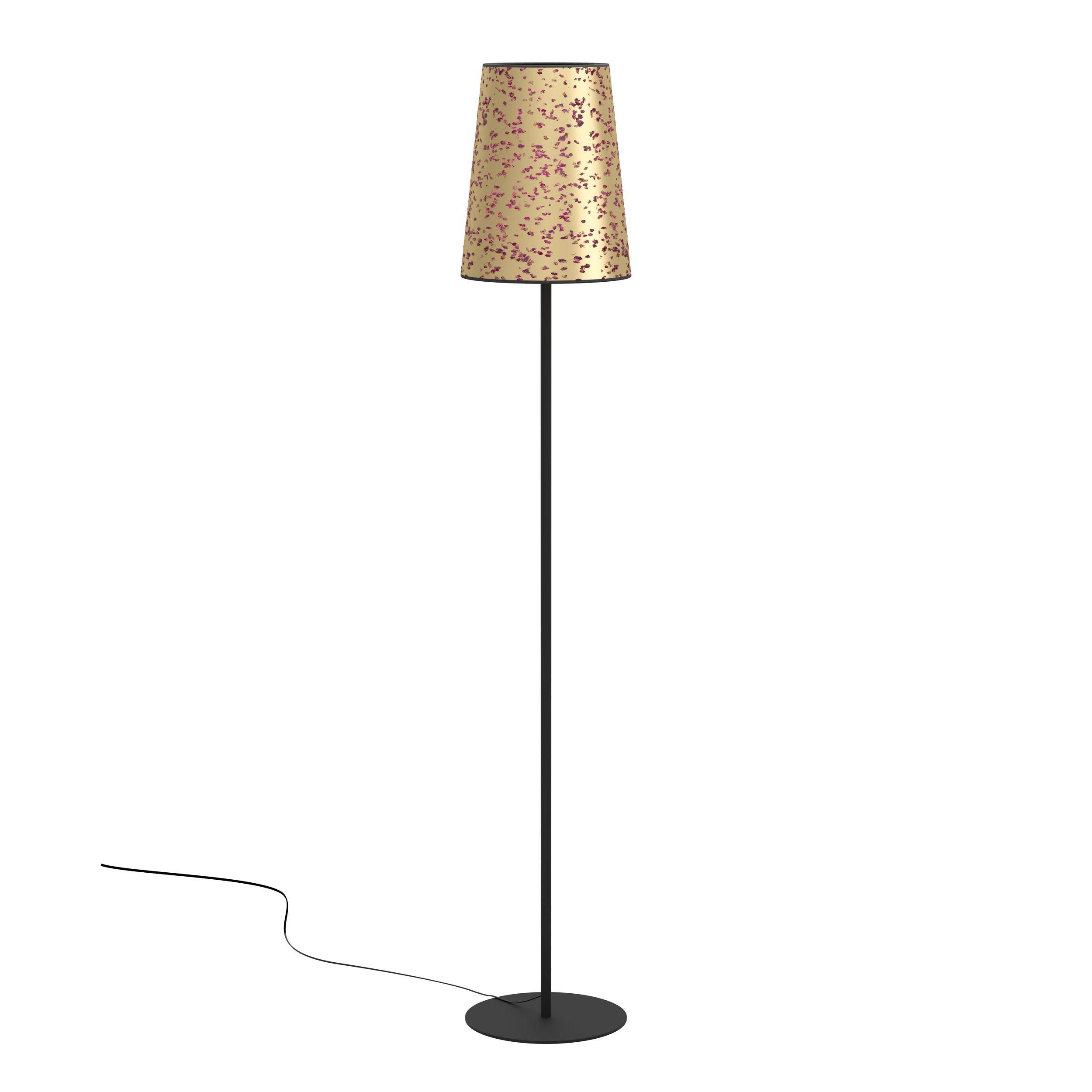 Lampadaire papier doré CASTUERA E27 1X25W