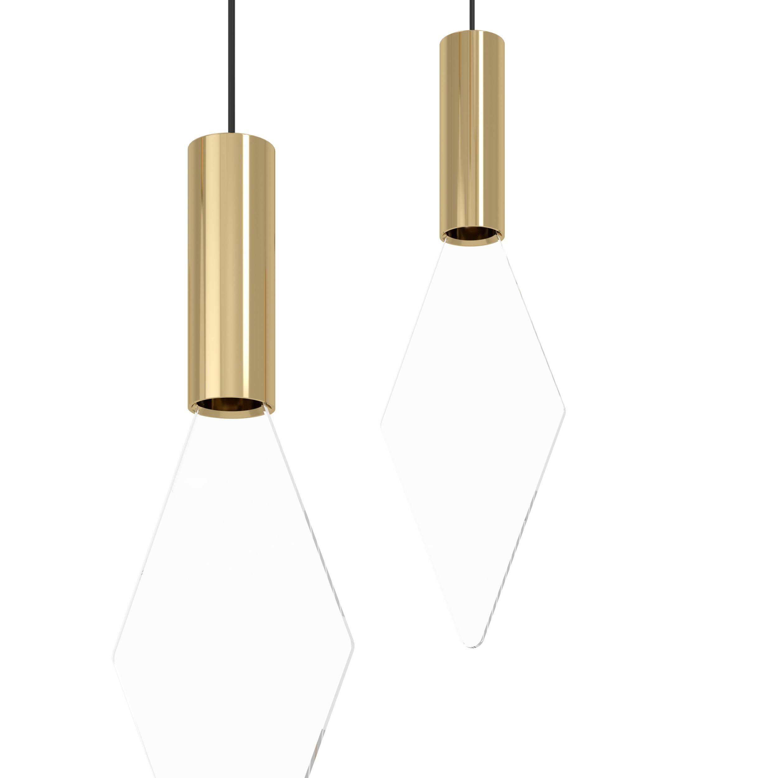 Suspension métal laiton MIRADOR LED INT 16X3,3W