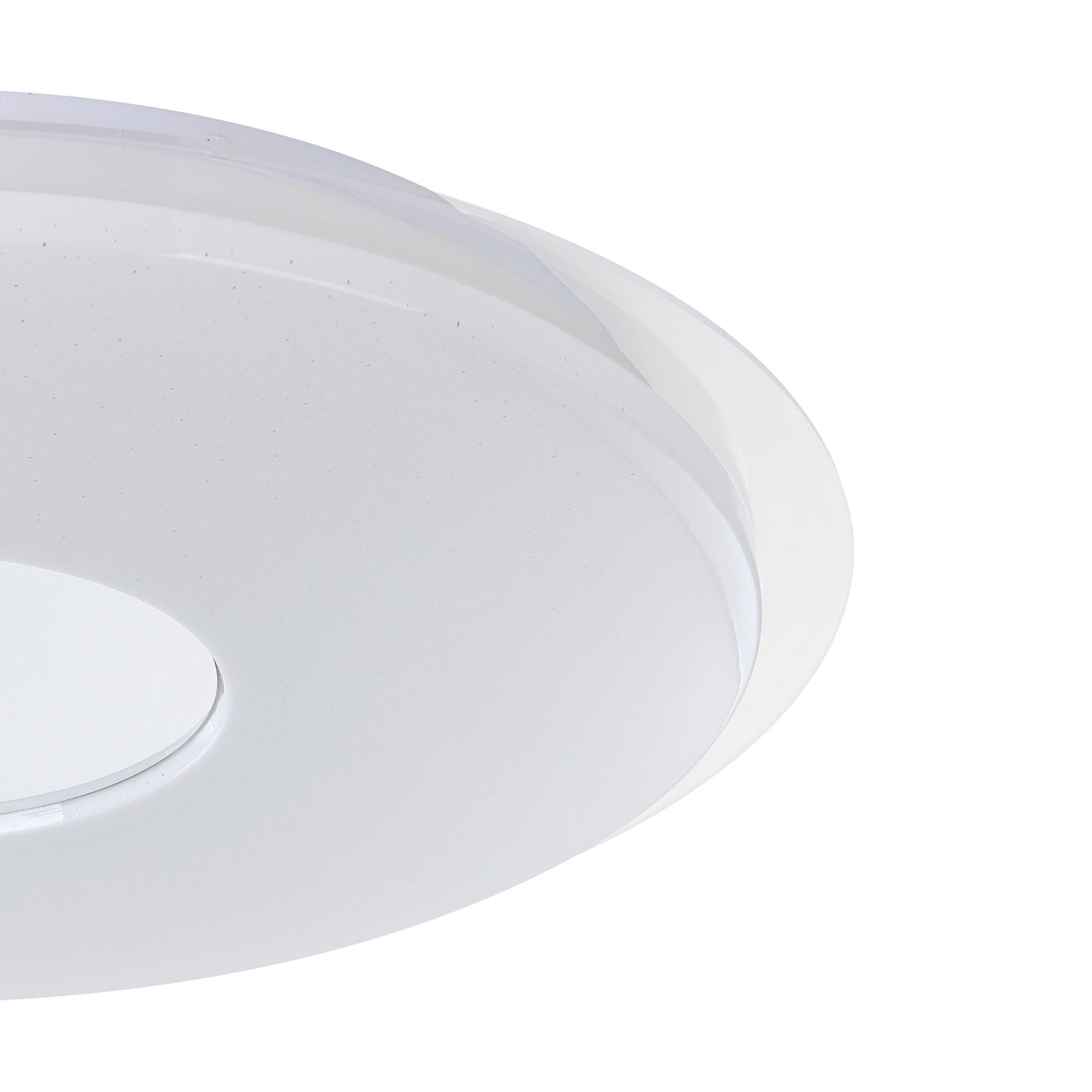 Plafonnier LED dimmable LANCIANO-Z blanc Ø56cm