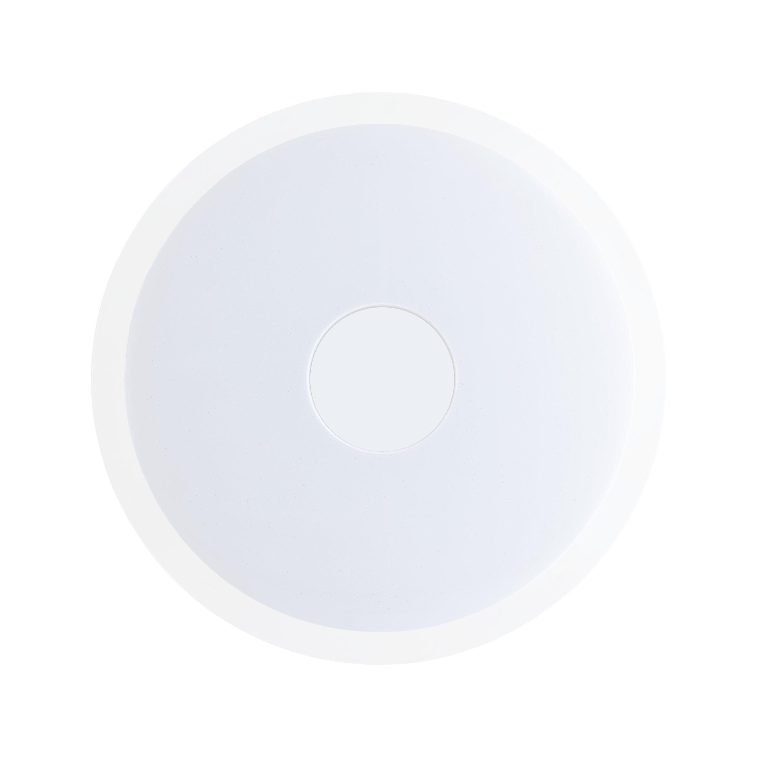 Plafonnier LED dimmable LANCIANO-Z blanc Ø77cm