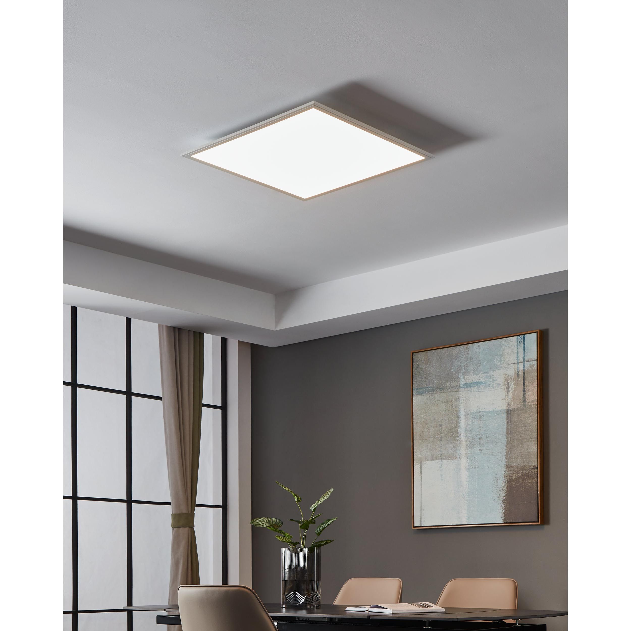 Plafonnier LED dimmable SALOBRENA-Z blanc Ø59,5cm