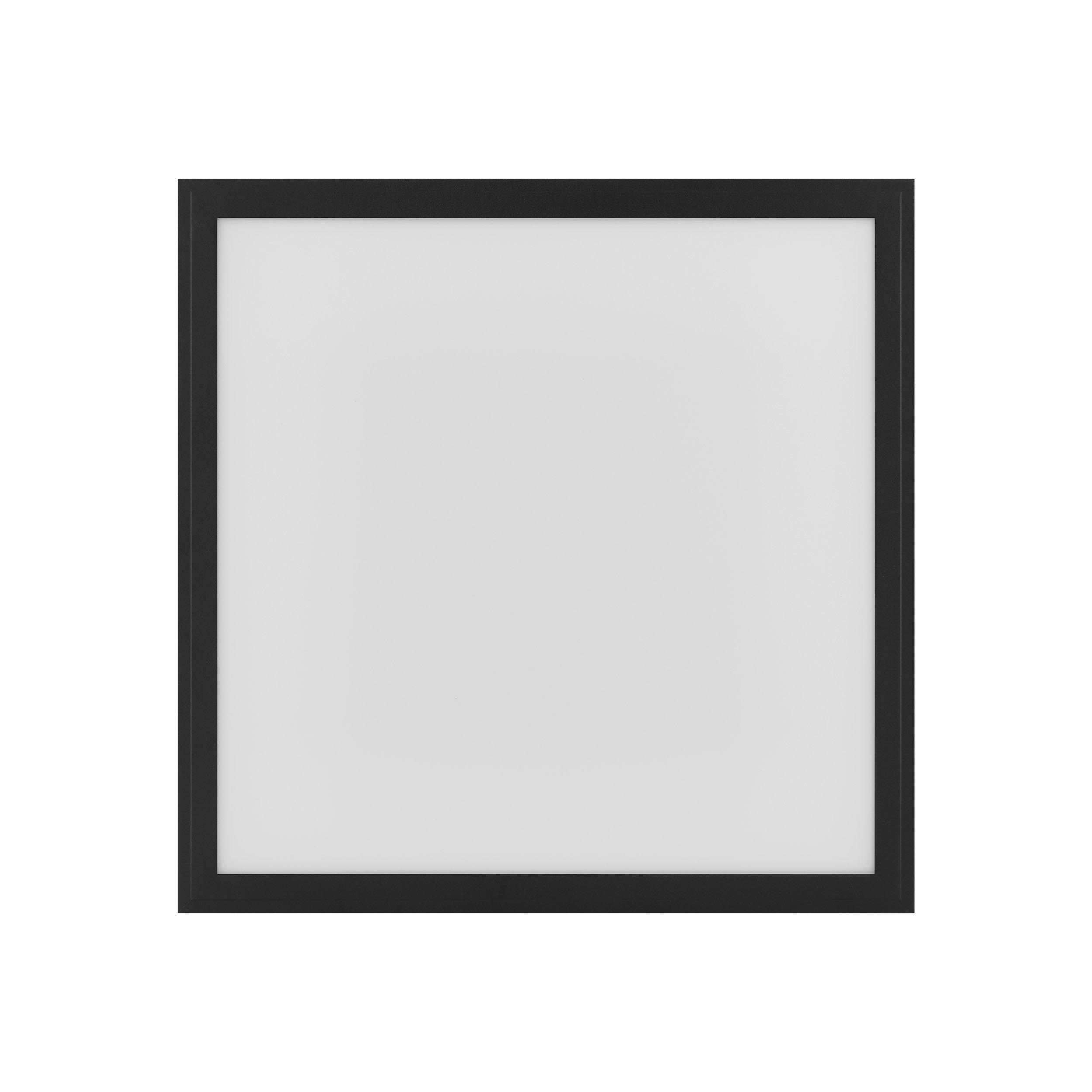 Plafonnier LED dimmable SALOBRENA-Z noir Ø45cm