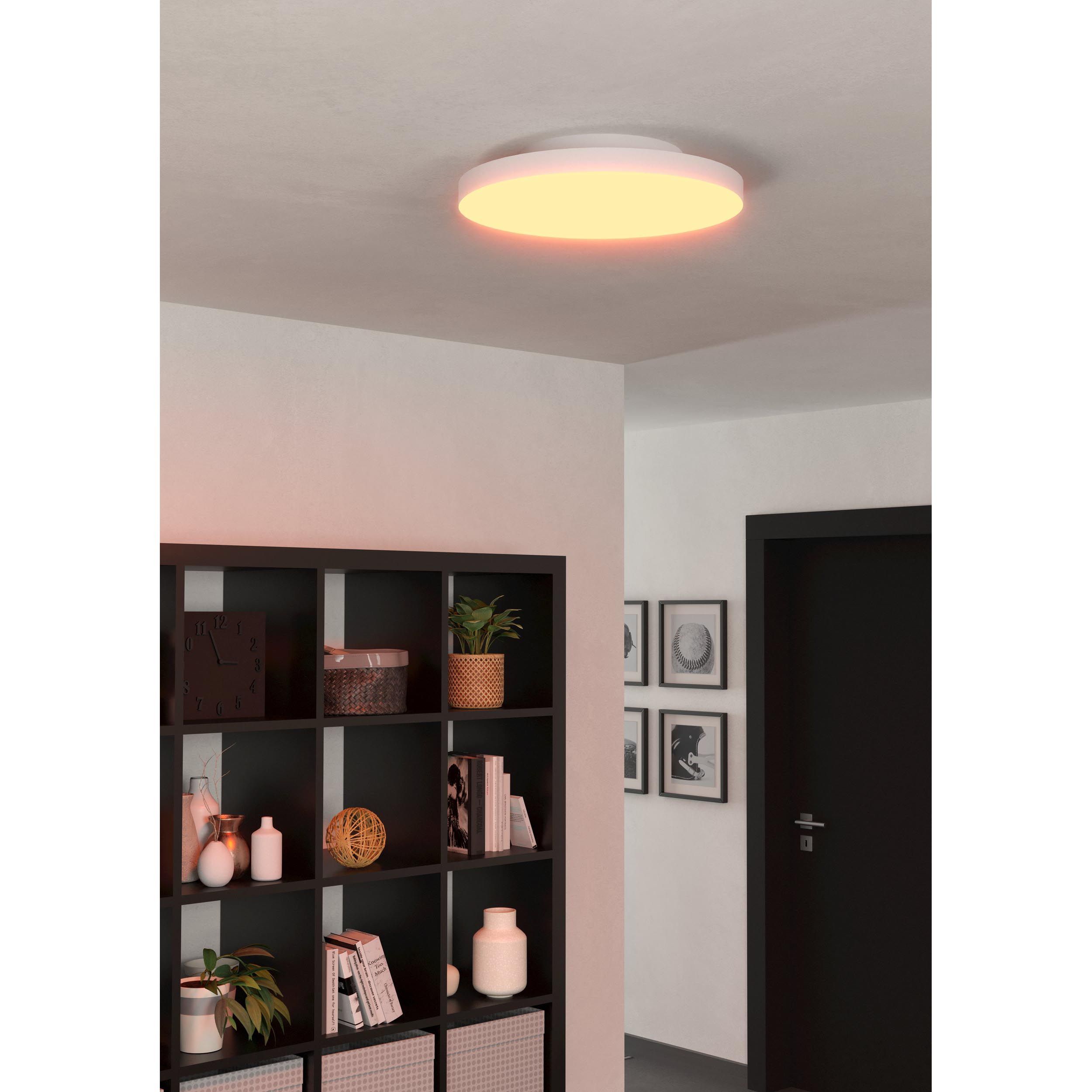 Plafonnier LED dimmable TURCONA-Z blanc Ø45cm