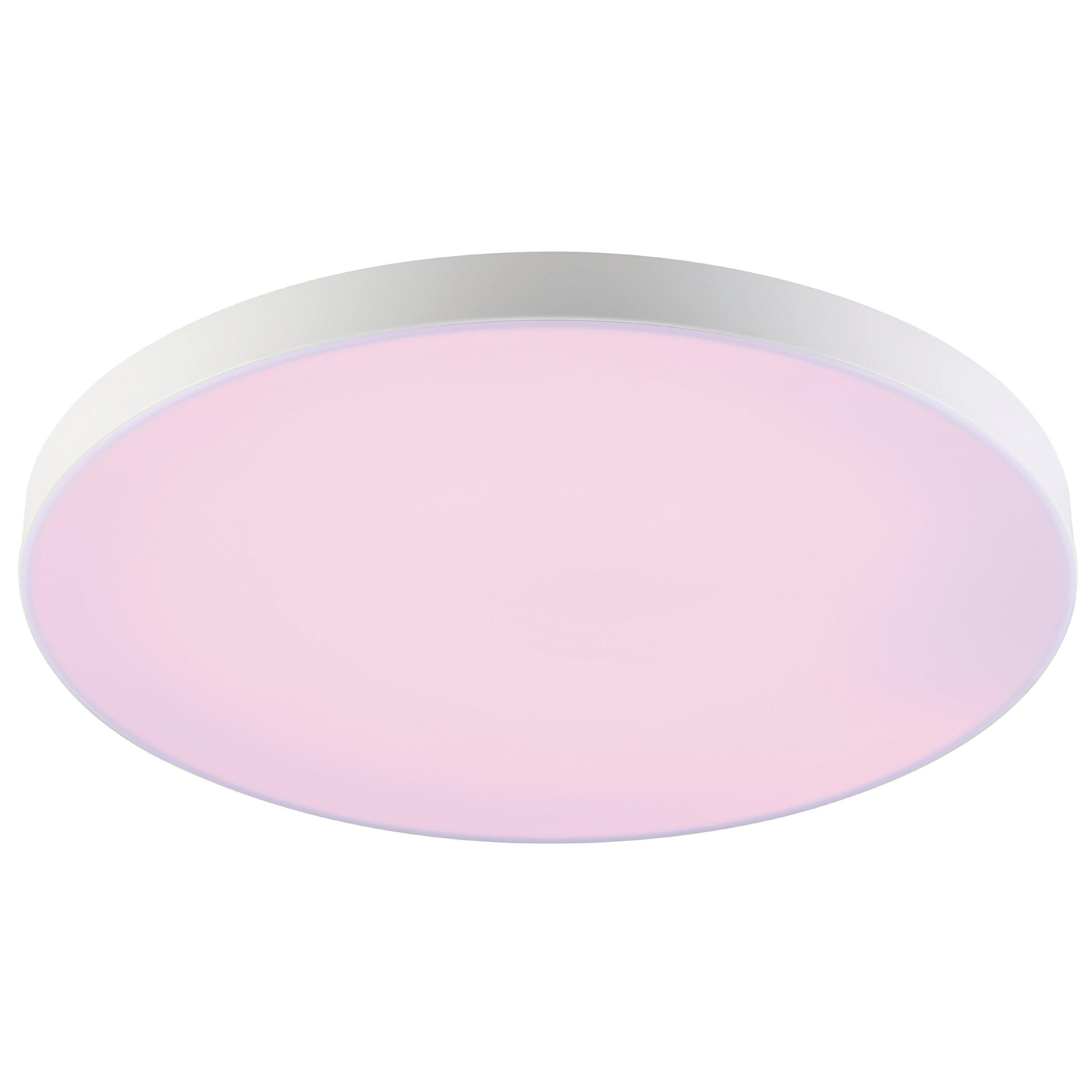 Plafonnier LED dimmable TURCONA-Z blanc Ø45cm