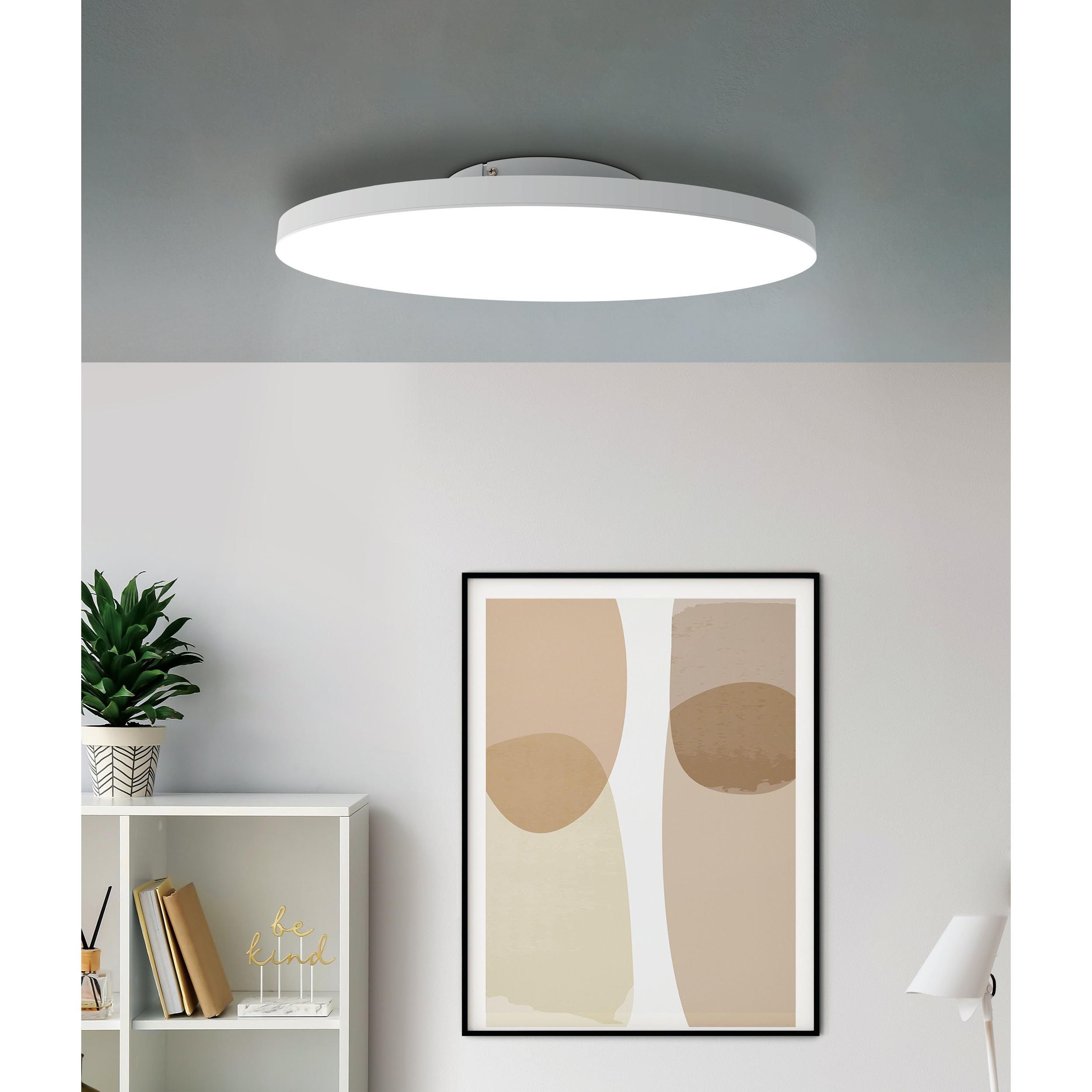 Plafonnier LED dimmable TURCONA-Z blanc Ø60cm