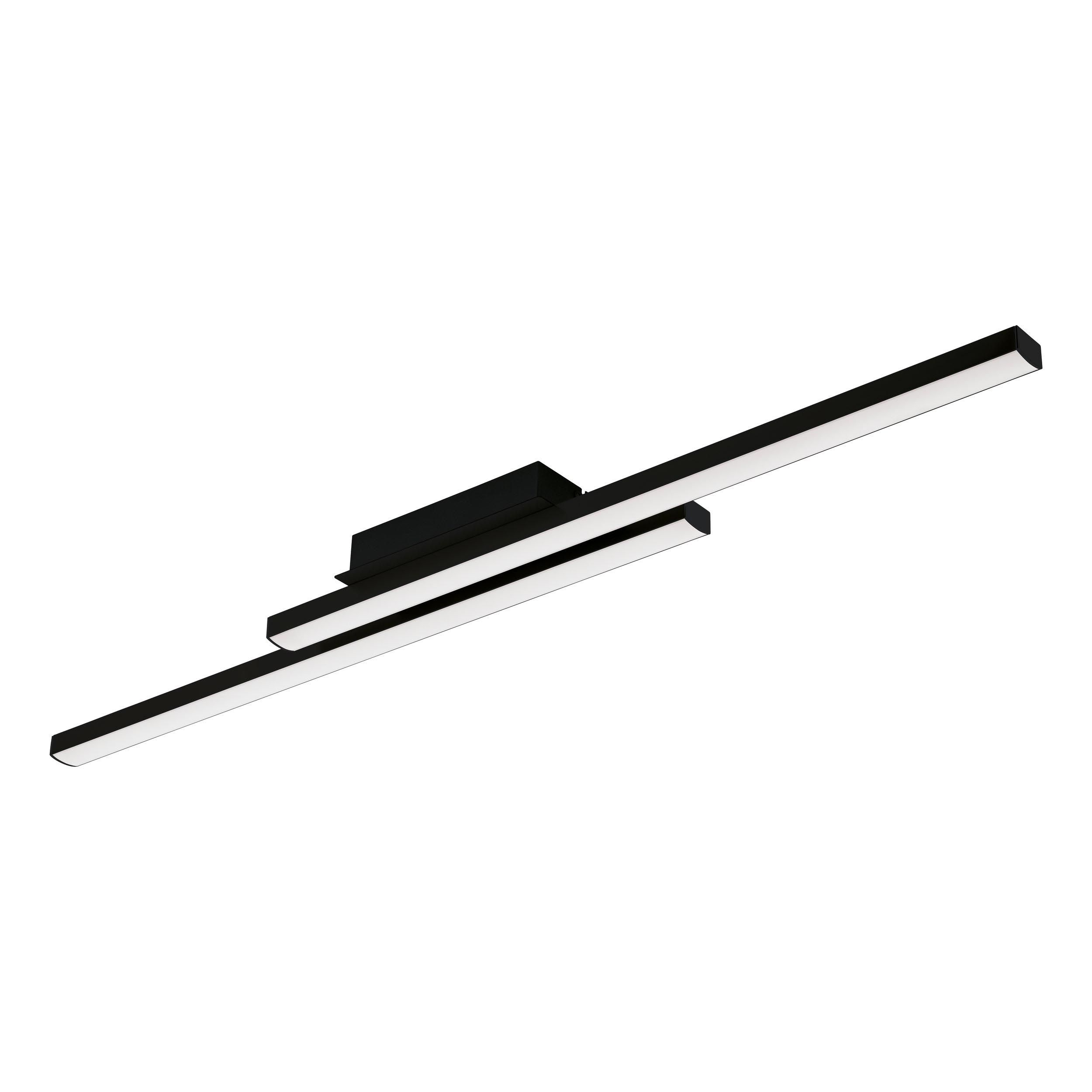 Plafonnier LED dimmable FRAIOLI-Z noir L105,5cm