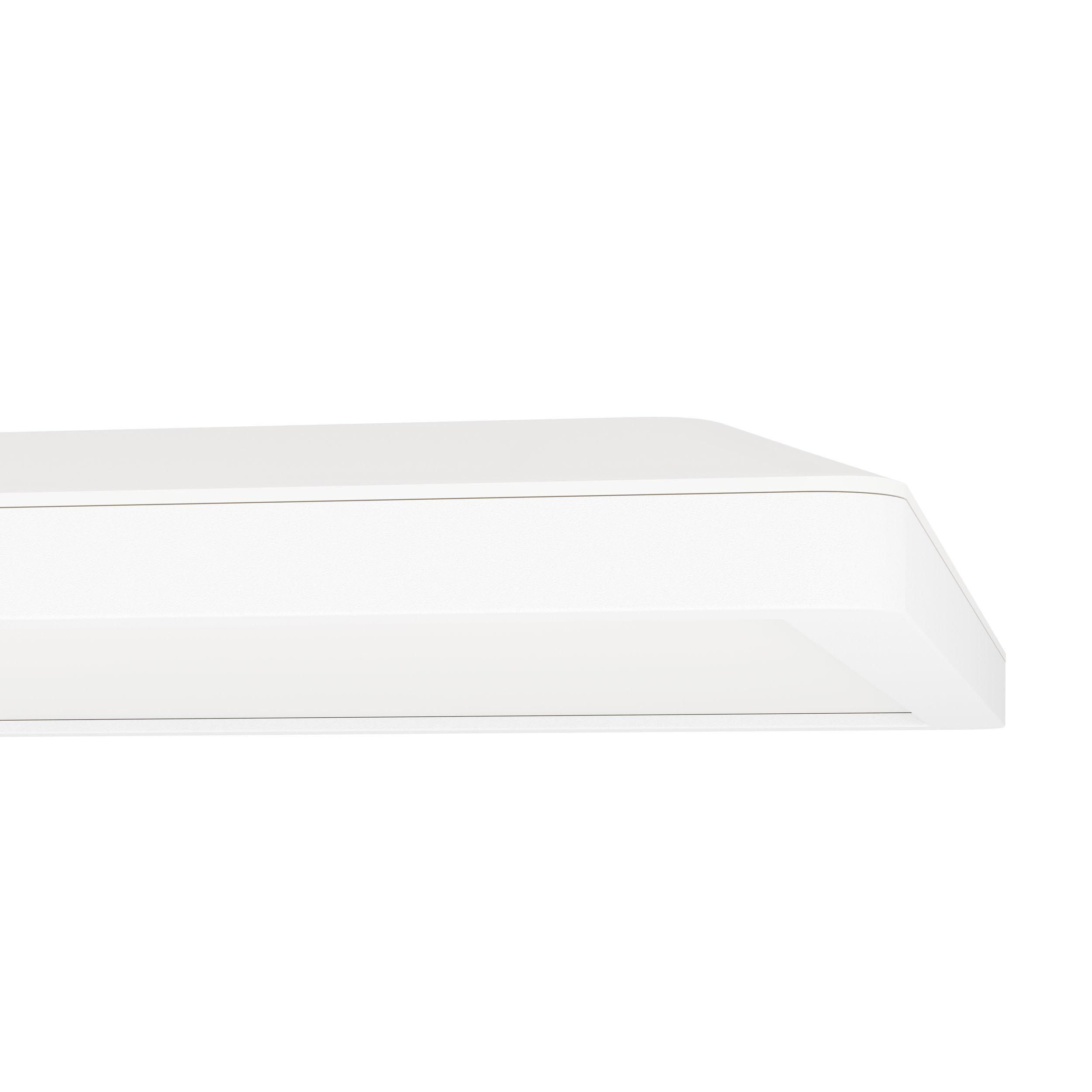 Plafonnier LED ROVITO-Z connecté blanc 29,5x29,5cm