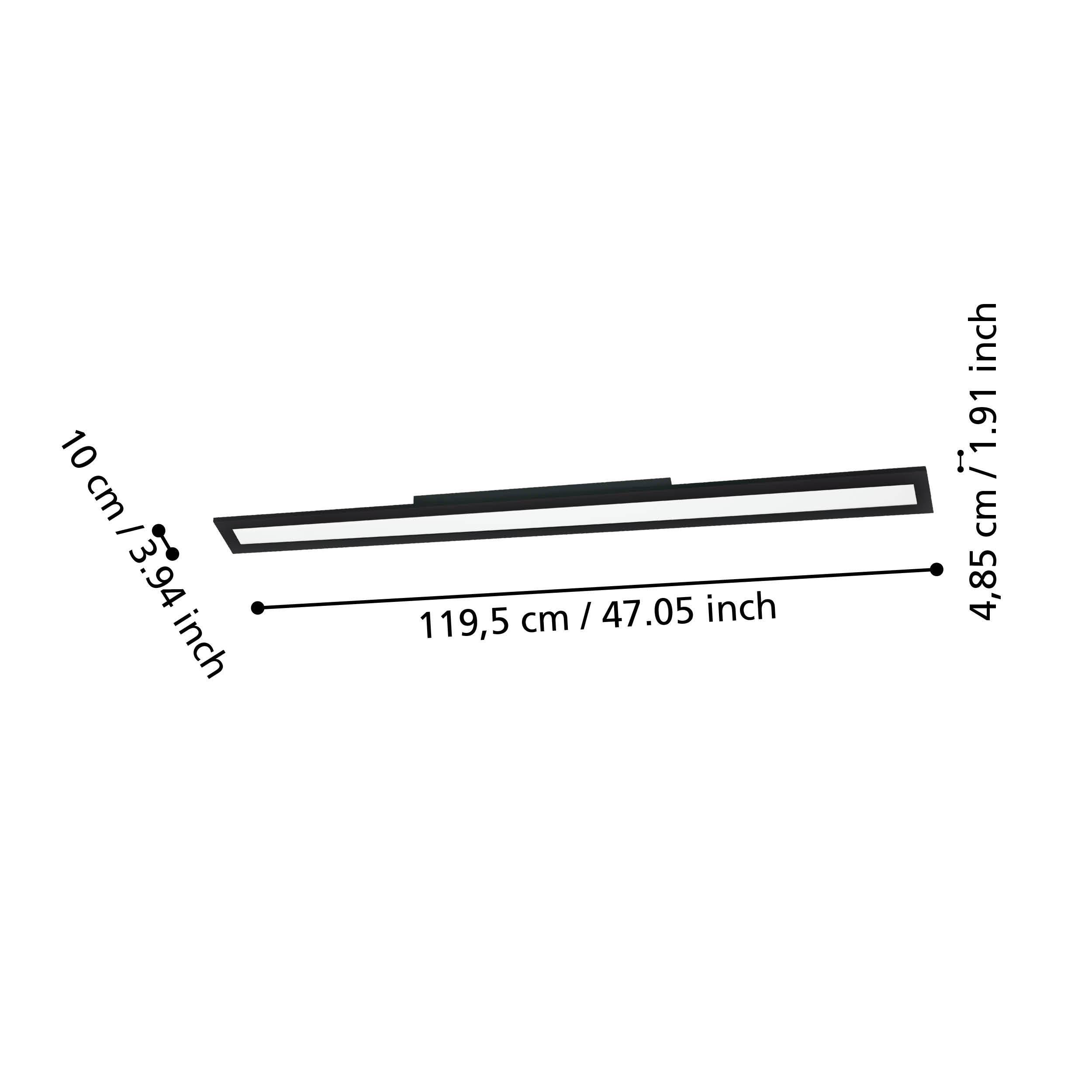 PlafonnierLED dimmable SALOBRENA-Z L120cm