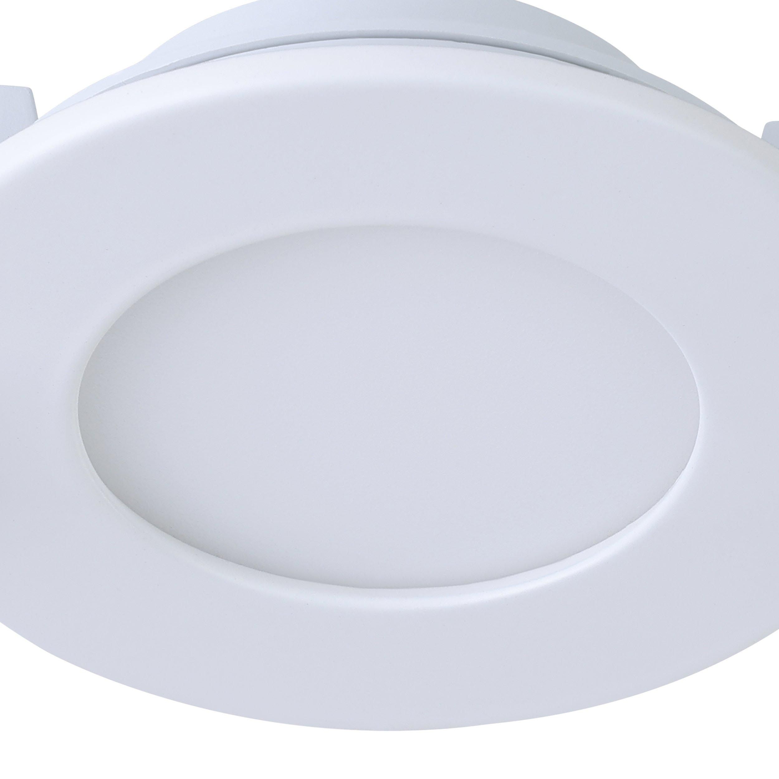 Spot à encastrer LED dimmable FUEVA-Z blanc Ø8,5cm