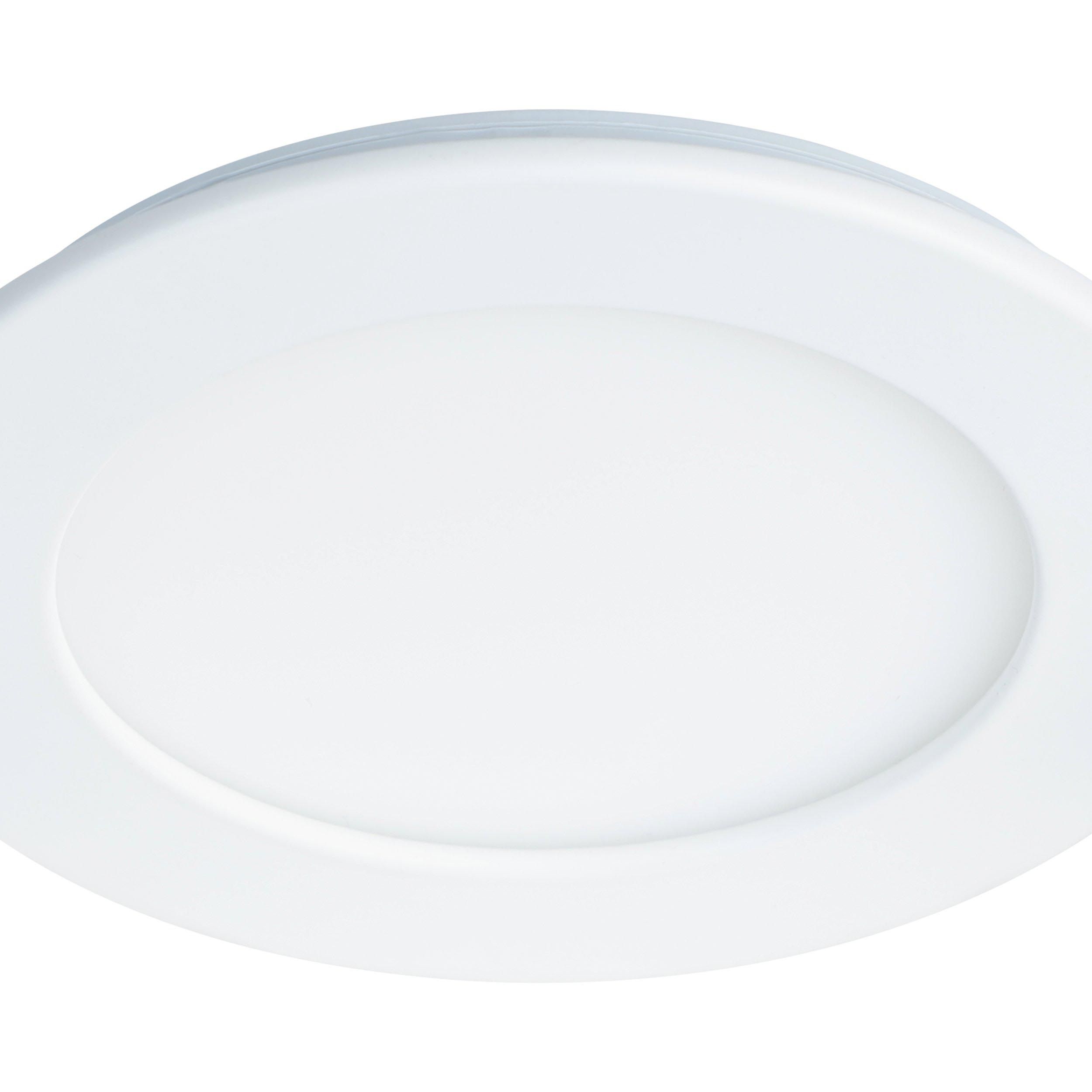 Spot à encastrer LED dimmable FUEVA-Z blanc Ø12cm