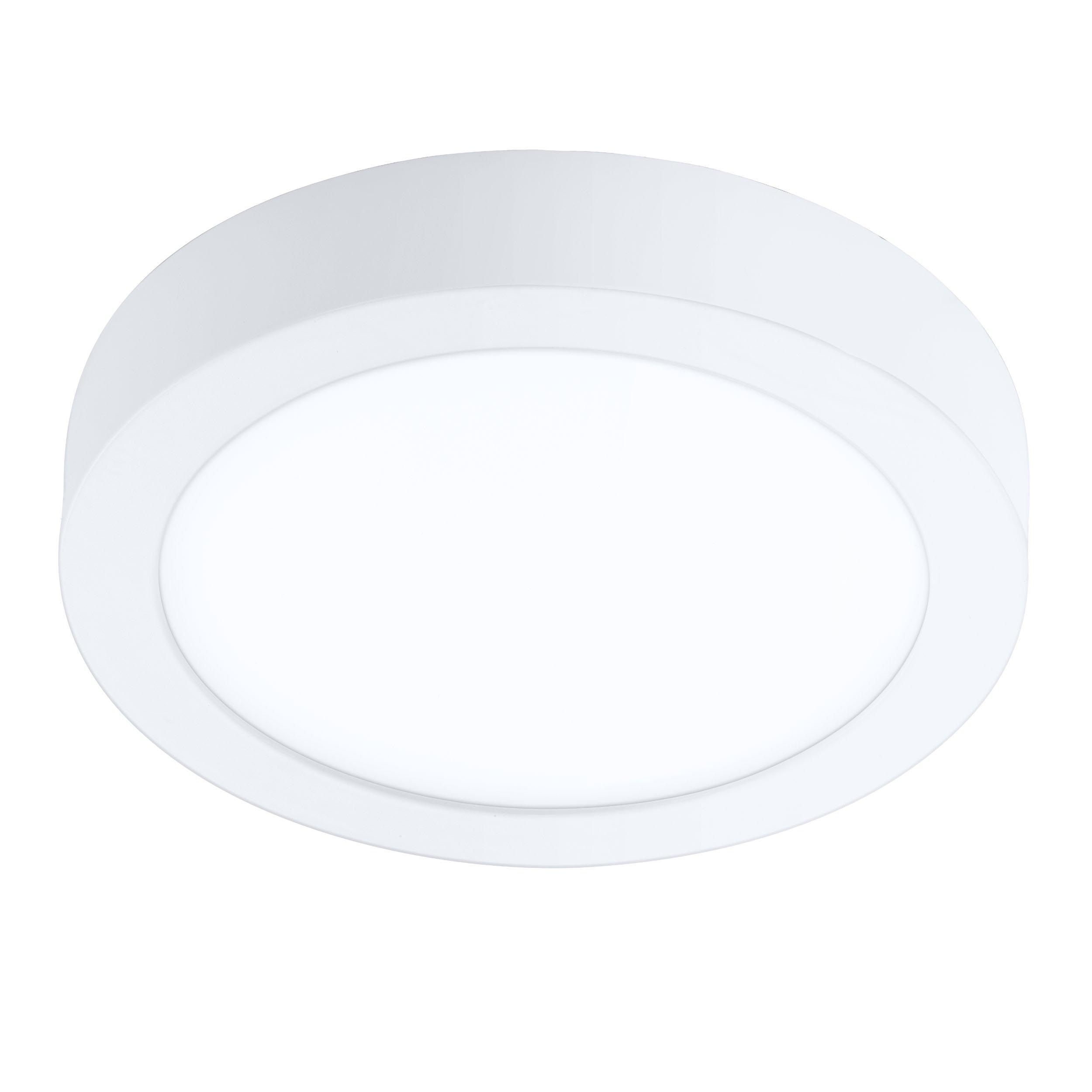 Spot à encastrer LED dimmable FUEVA-Z blanc Ø21cm