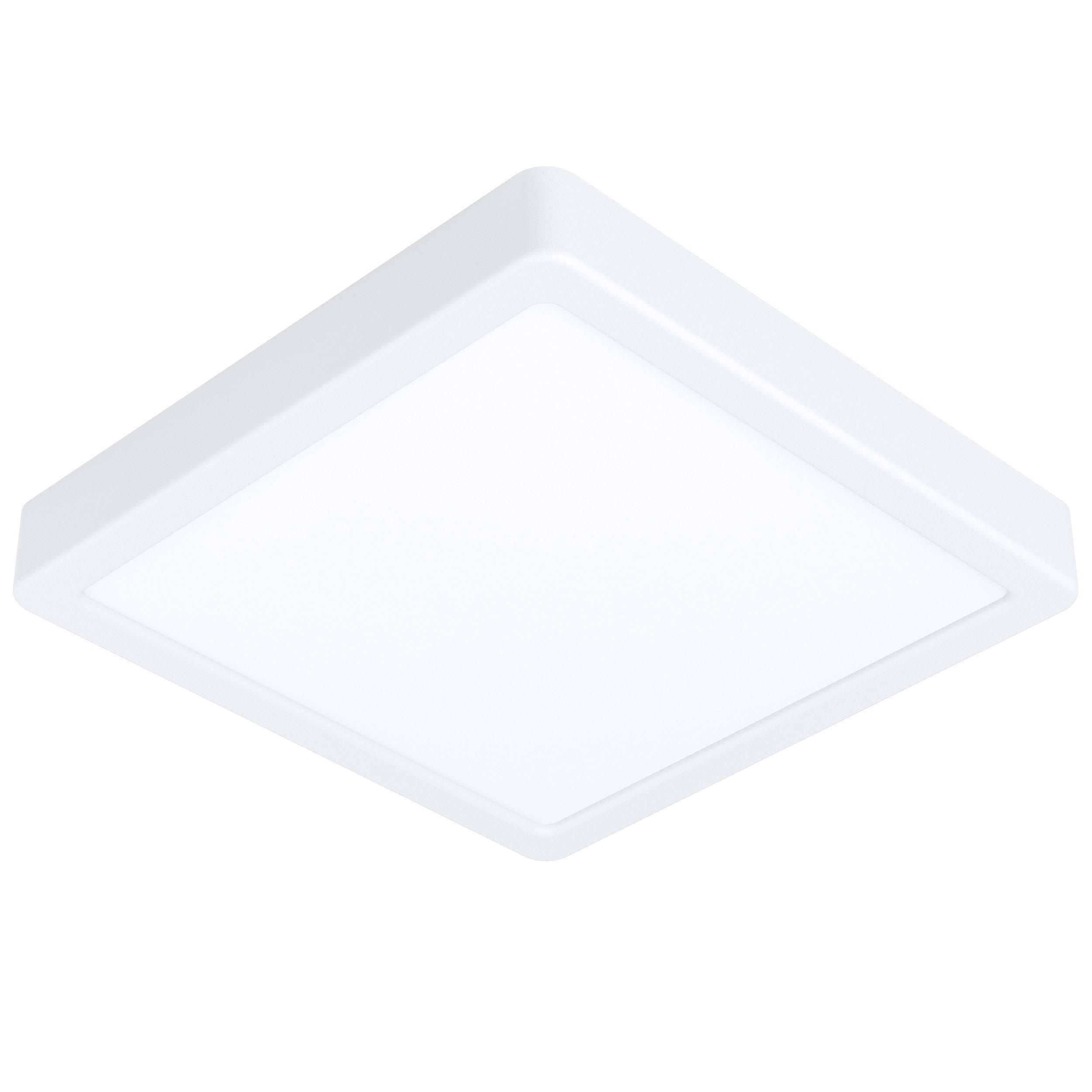 Plafonnier LED dimmable FUEVA-Z noir Ø21cm