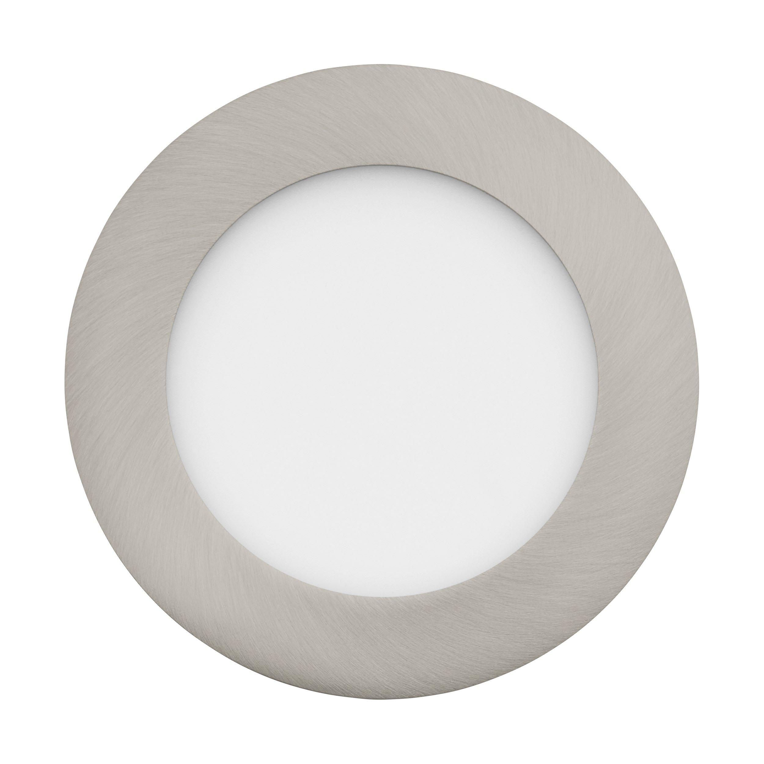 Spot à encastrer LED dimmable FUEVA-Z gris Ø12cm