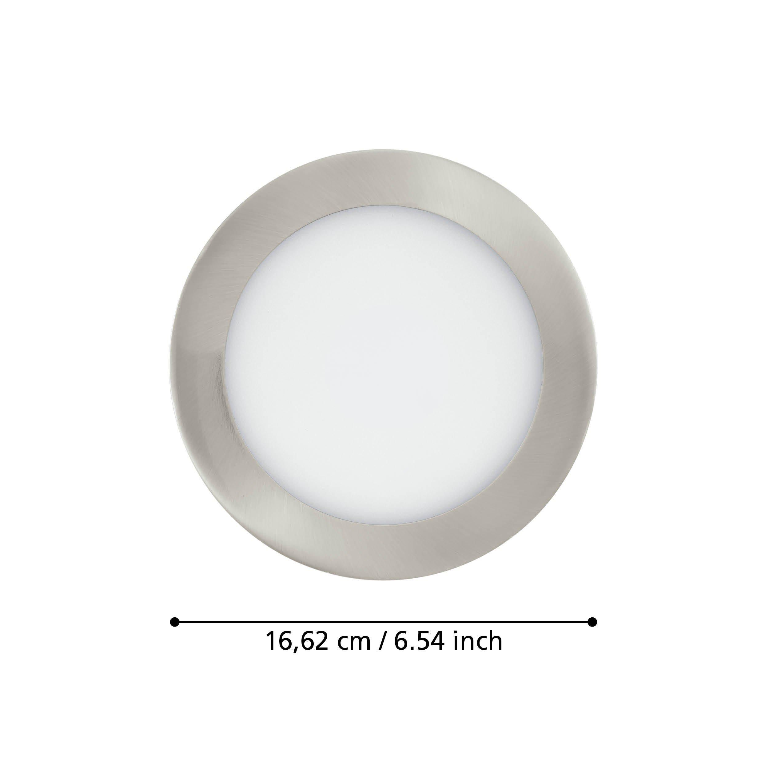 Spot à encastrer LED dimmable FUEVA-Zgris Ø16,5cm