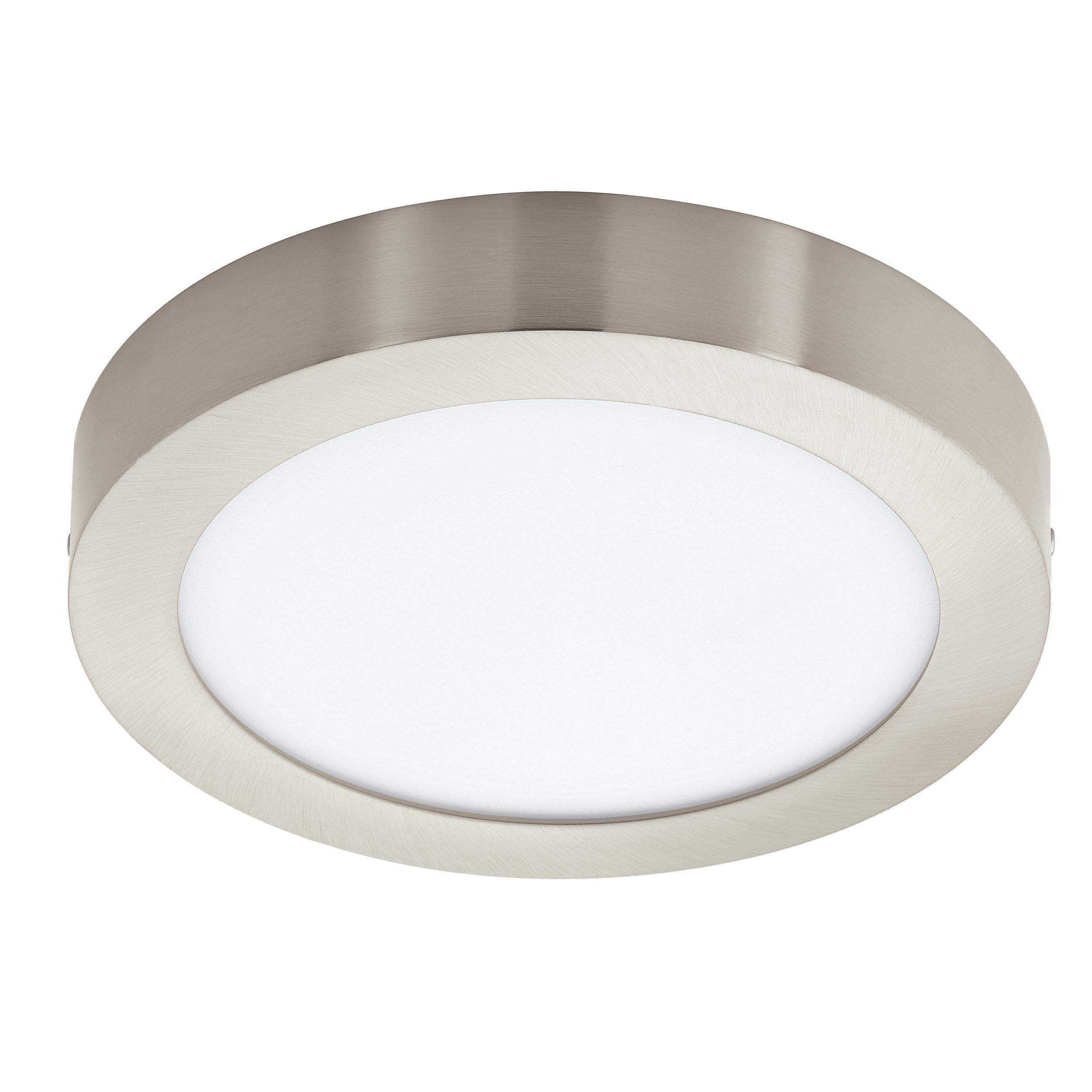 Spot à rencastrer LED dimmable FUEVA-Z gris Ø21cm