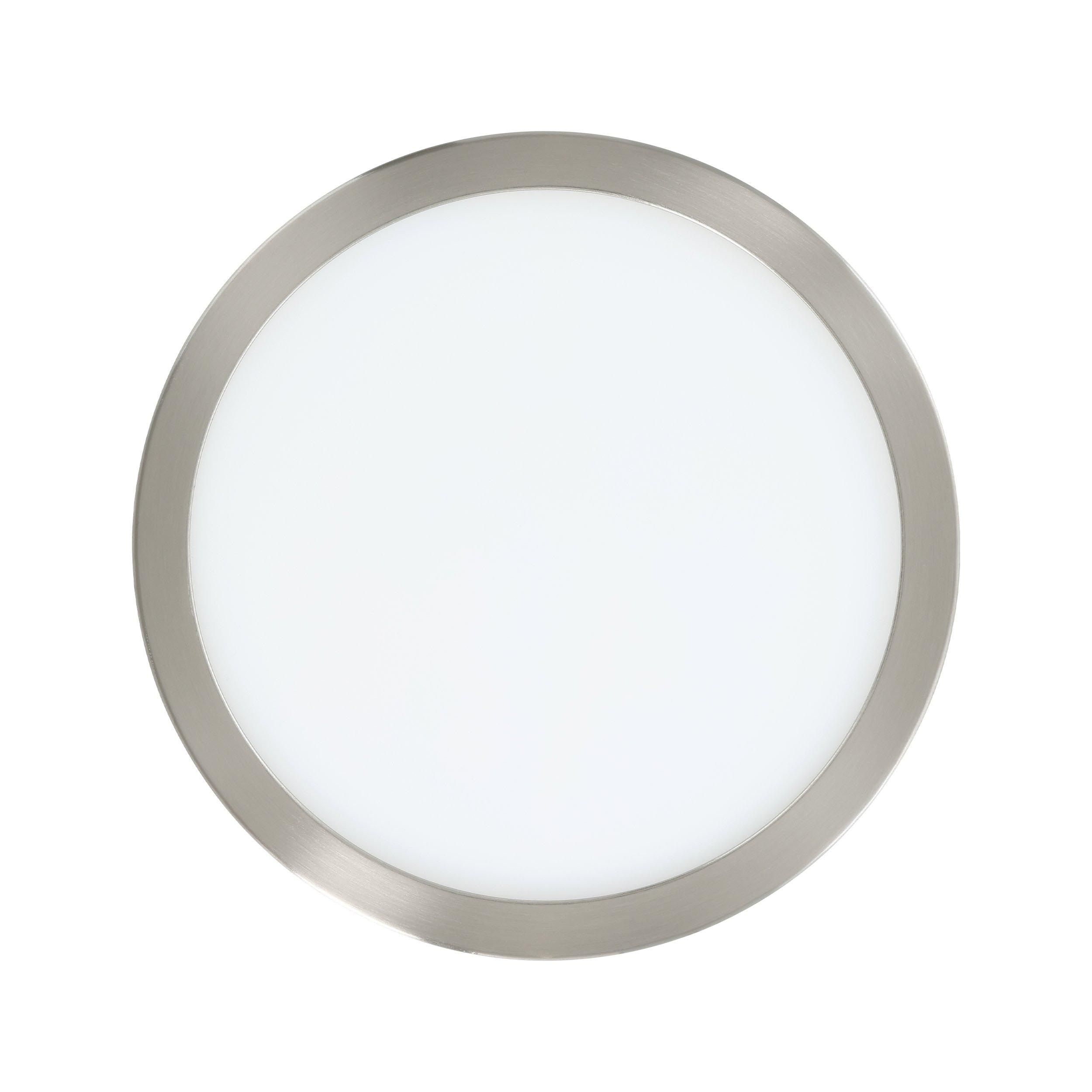 Spot à rencastrer LED dimmable FUEVA-Z gris Ø21cm