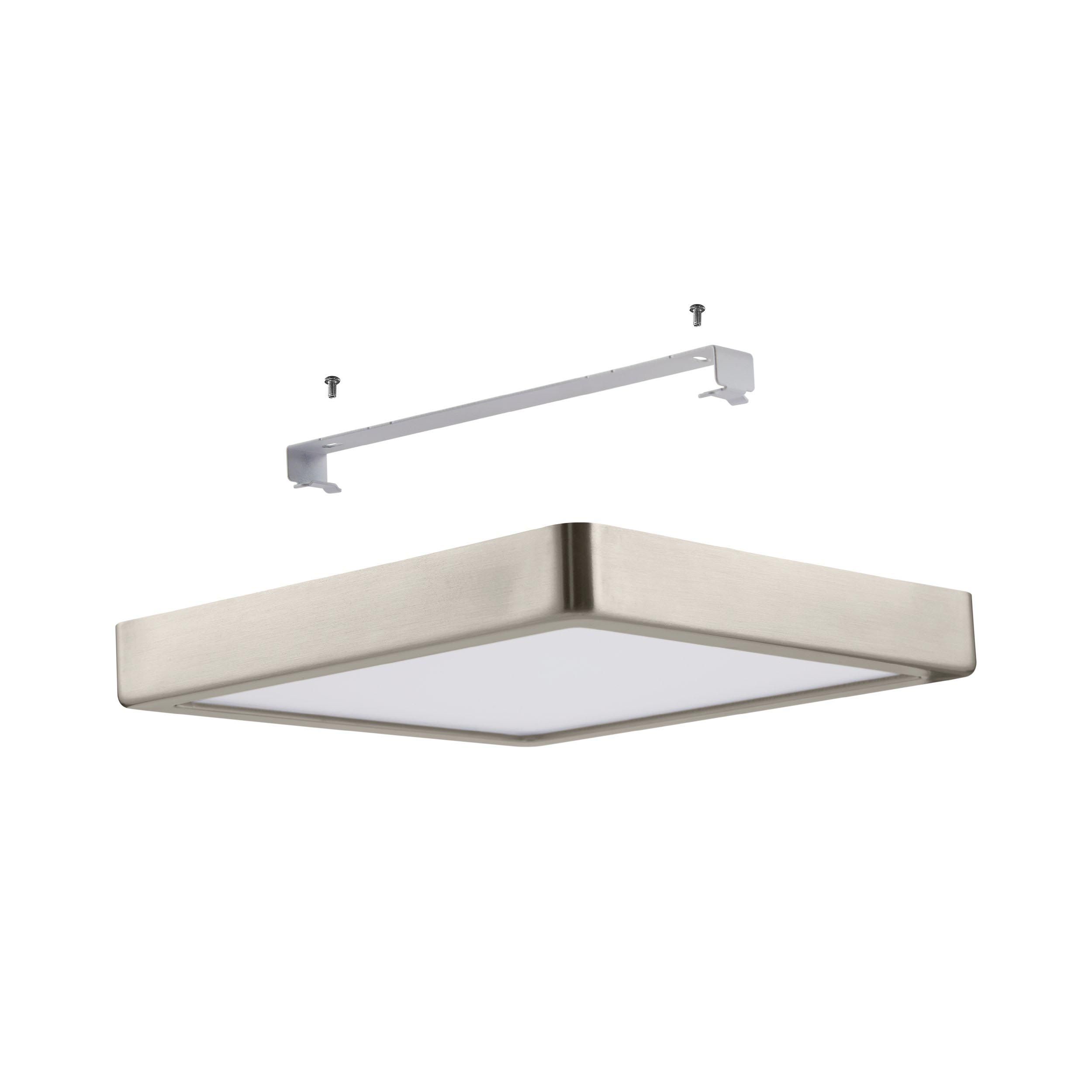 Plafonnier LED dimmable FUEVA-Z gris Ø21cm