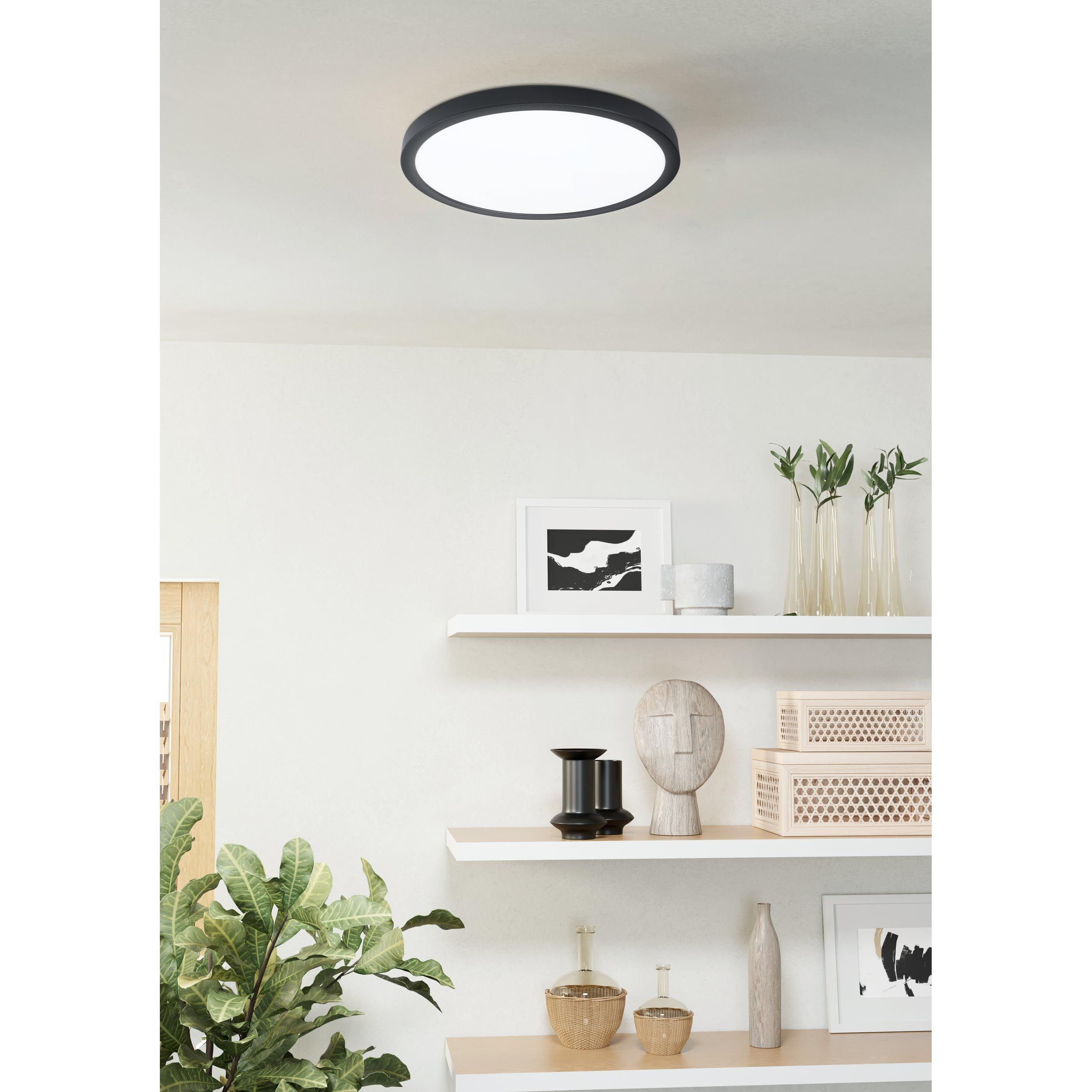 Plafonnier extérieur LED dimmable ARGOLIS-Z noir/blanc Ø28,5cm