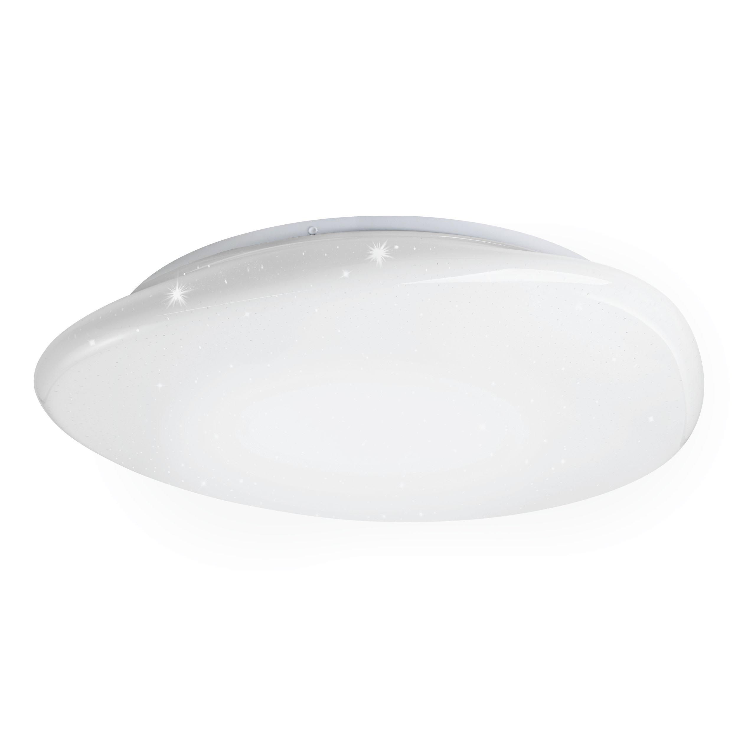 Plafonnier LED dimmable SILERAS-Z blanc Ø43cm