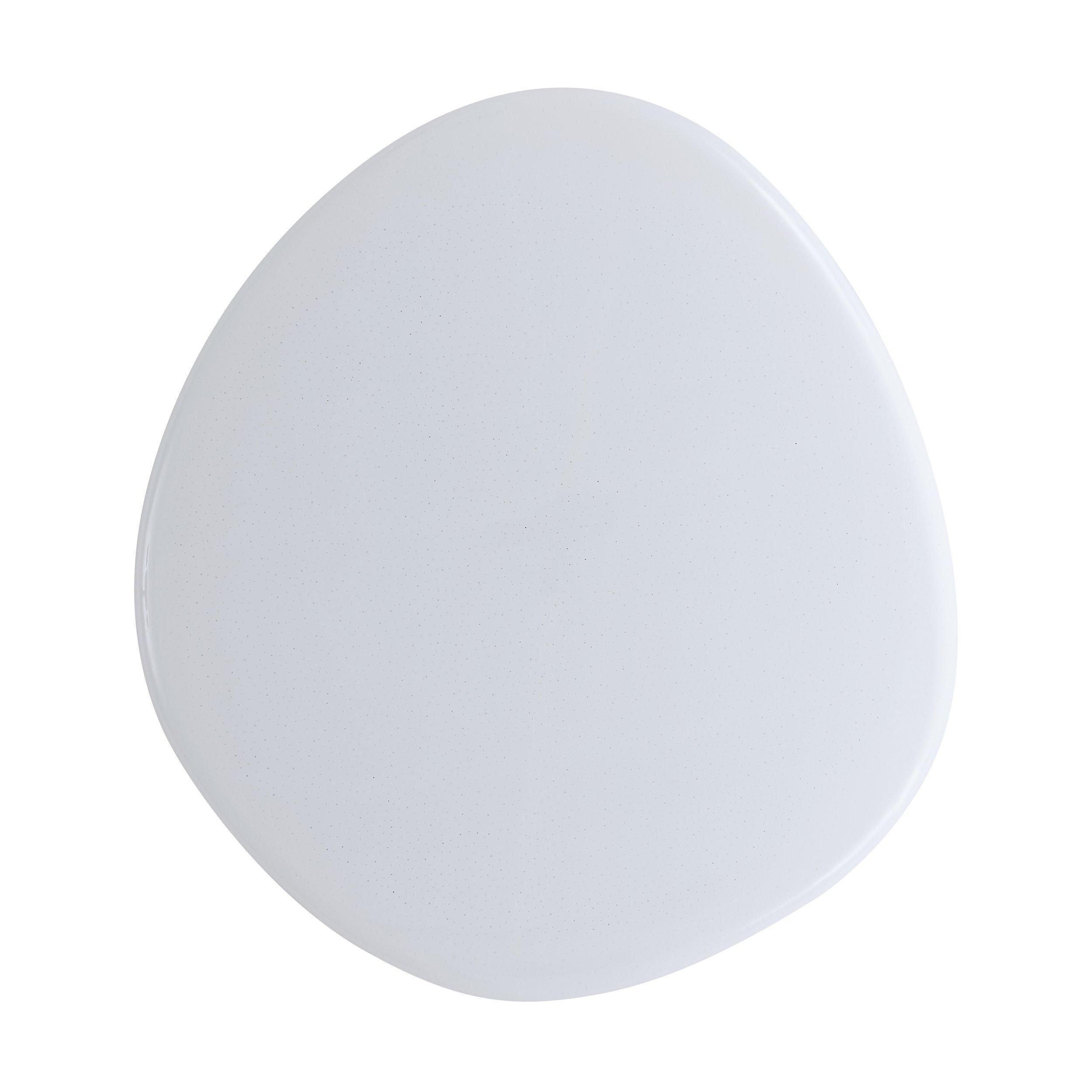 Plafonnier LED dimmable SILERAS-Z blanc Ø60cm