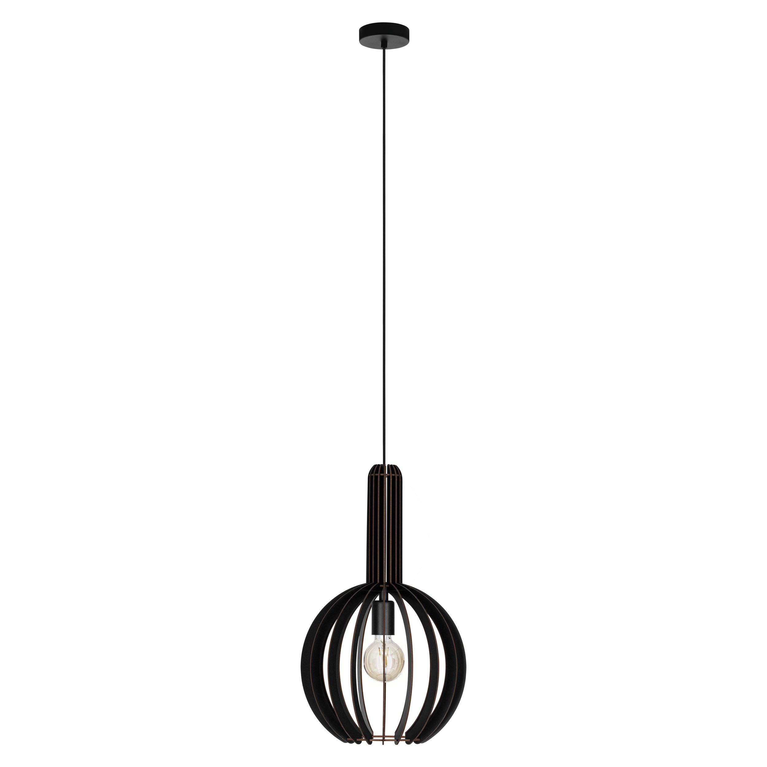 Suspension VELASCO bois noir Ø31cm